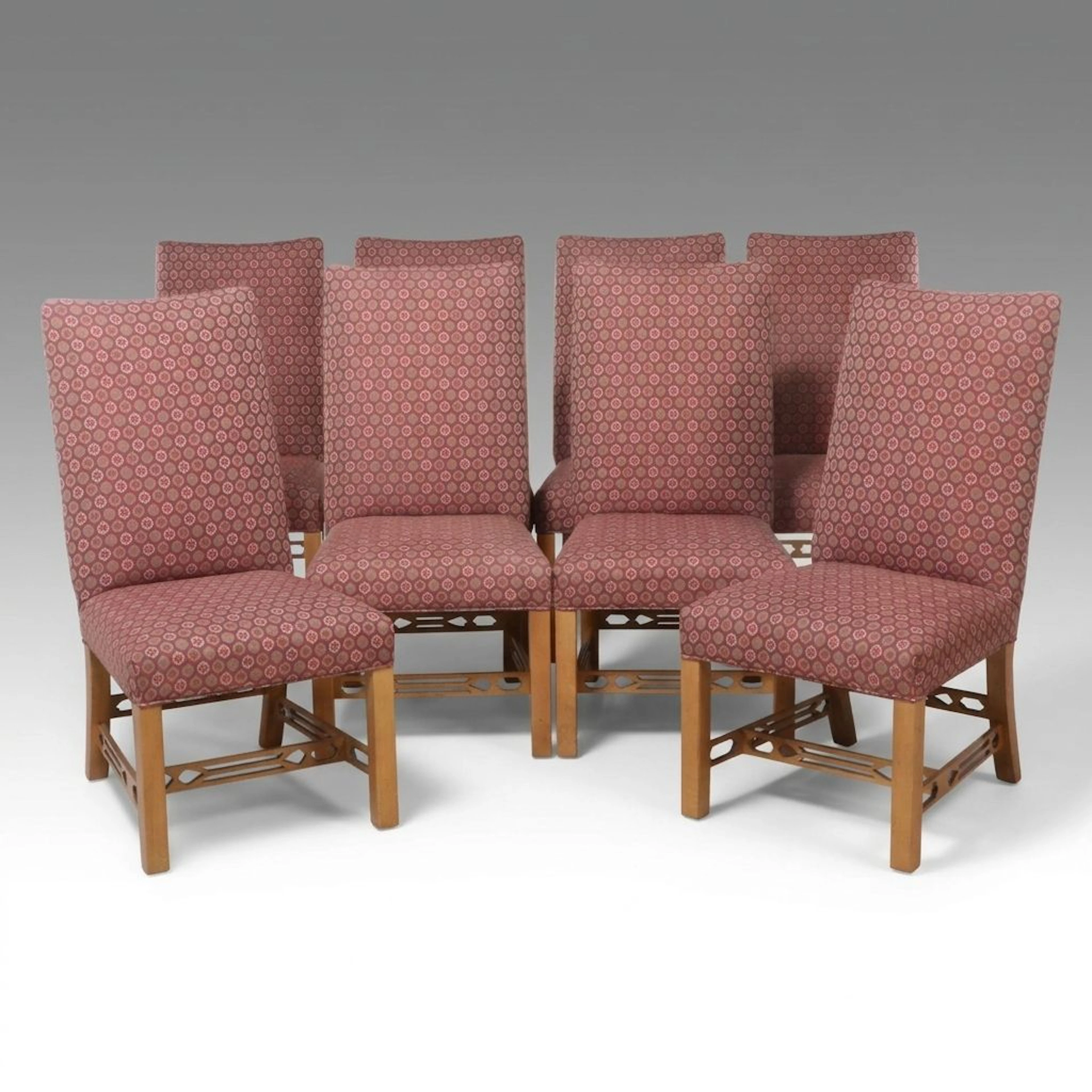 Set of Eight Milling Road Dining Chairs