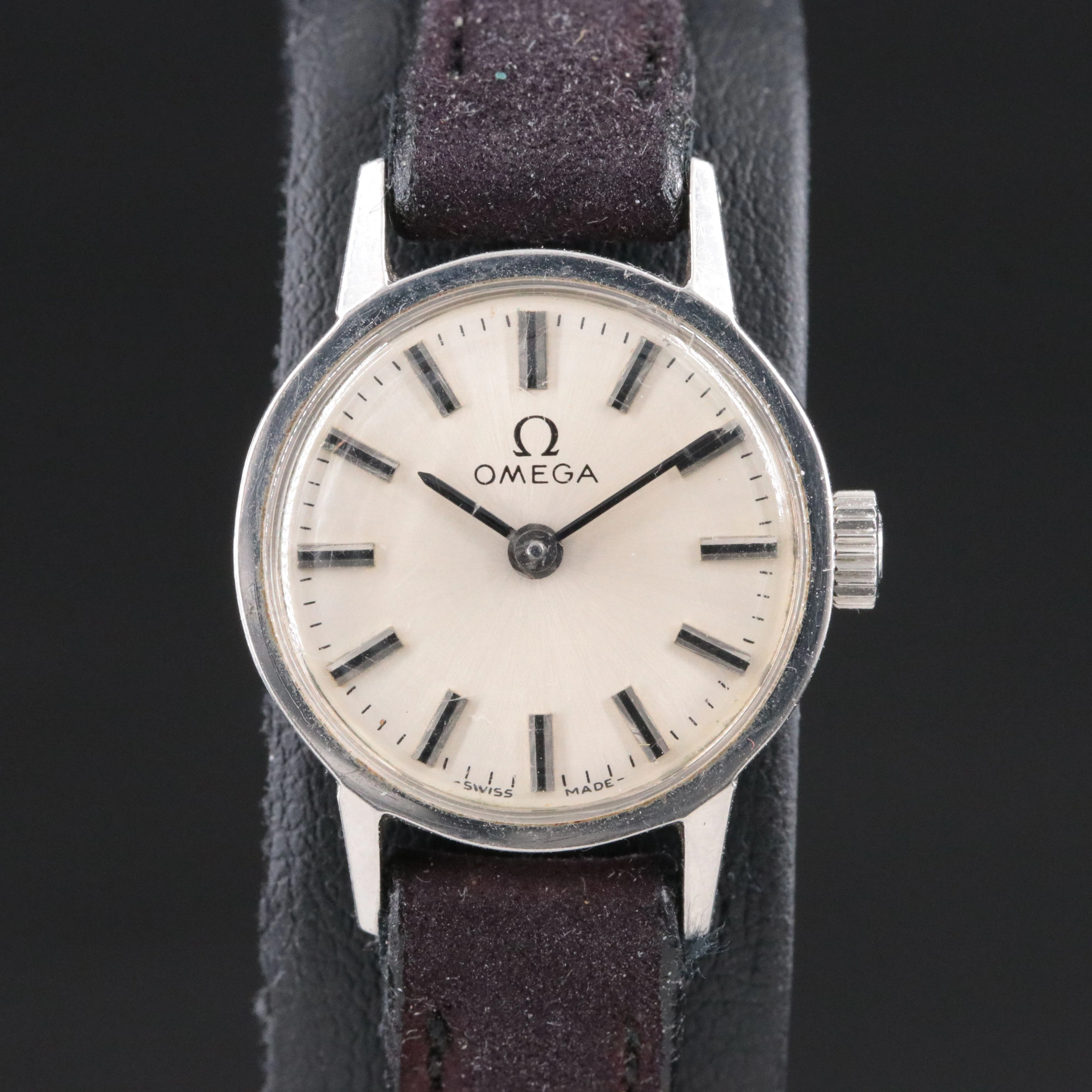 1975 Omega Stainless Steel Manual Wind Model 511.0451 Watch
