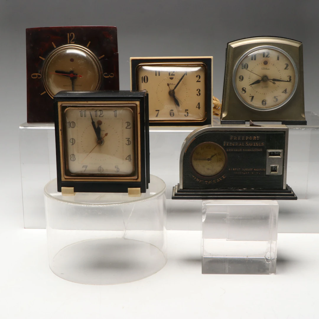 Freeport Federal Savings, Telechron, General Electric with Other Clocks