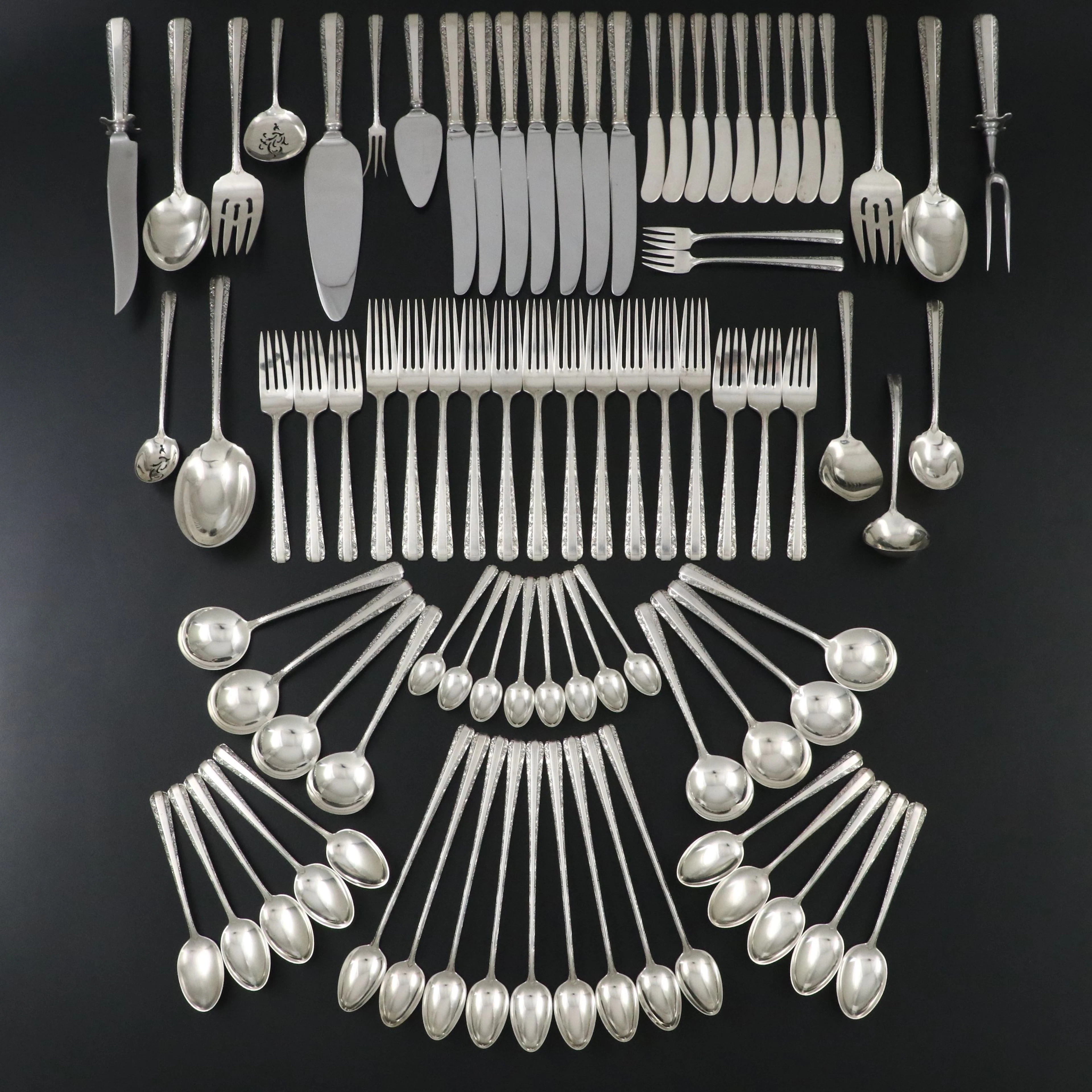 Towle "Candlelight" Sterling Silver Flatware and Serving Utensils, 1934-2009