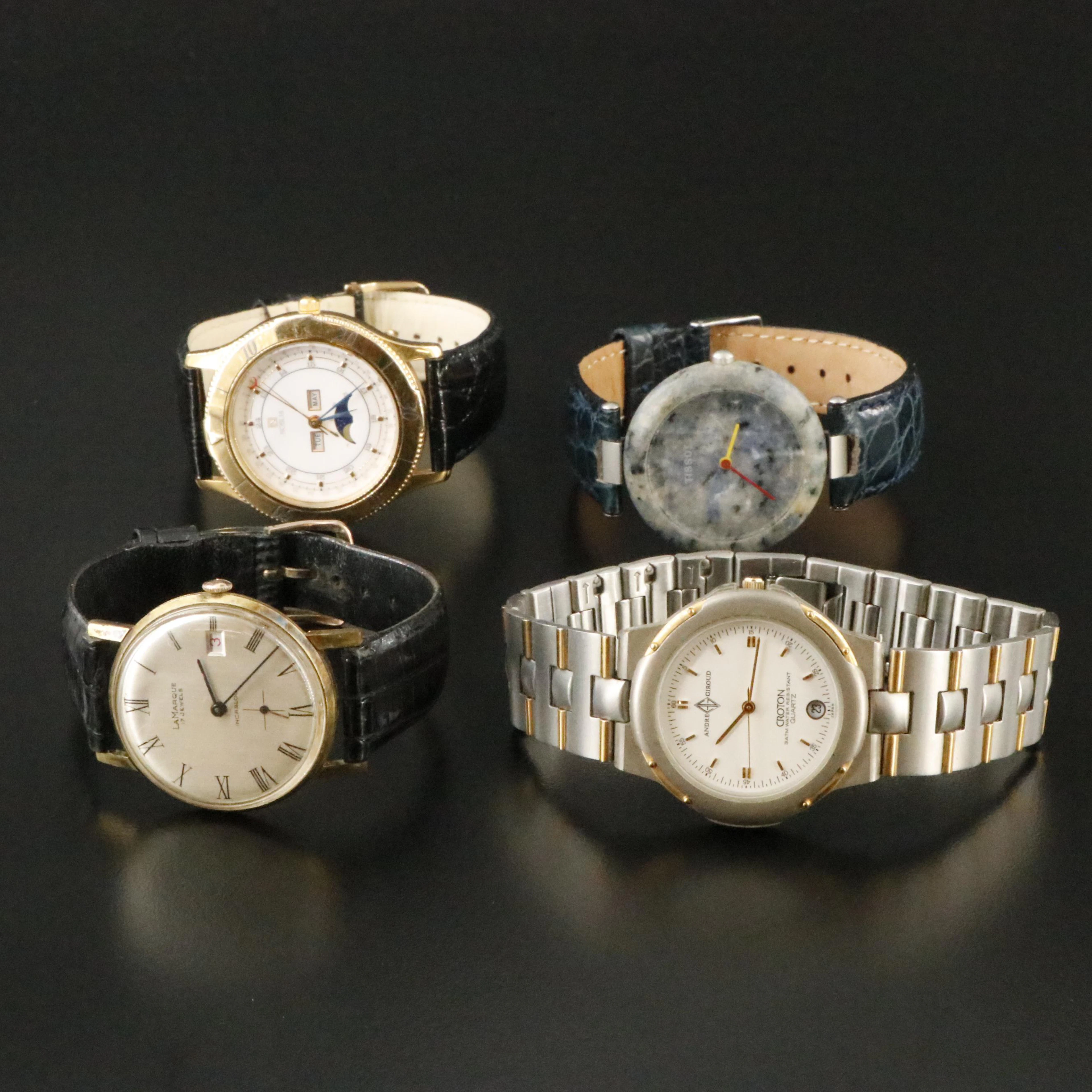 Watch Collection Featuring Andre Giroud by Croton and Tissot