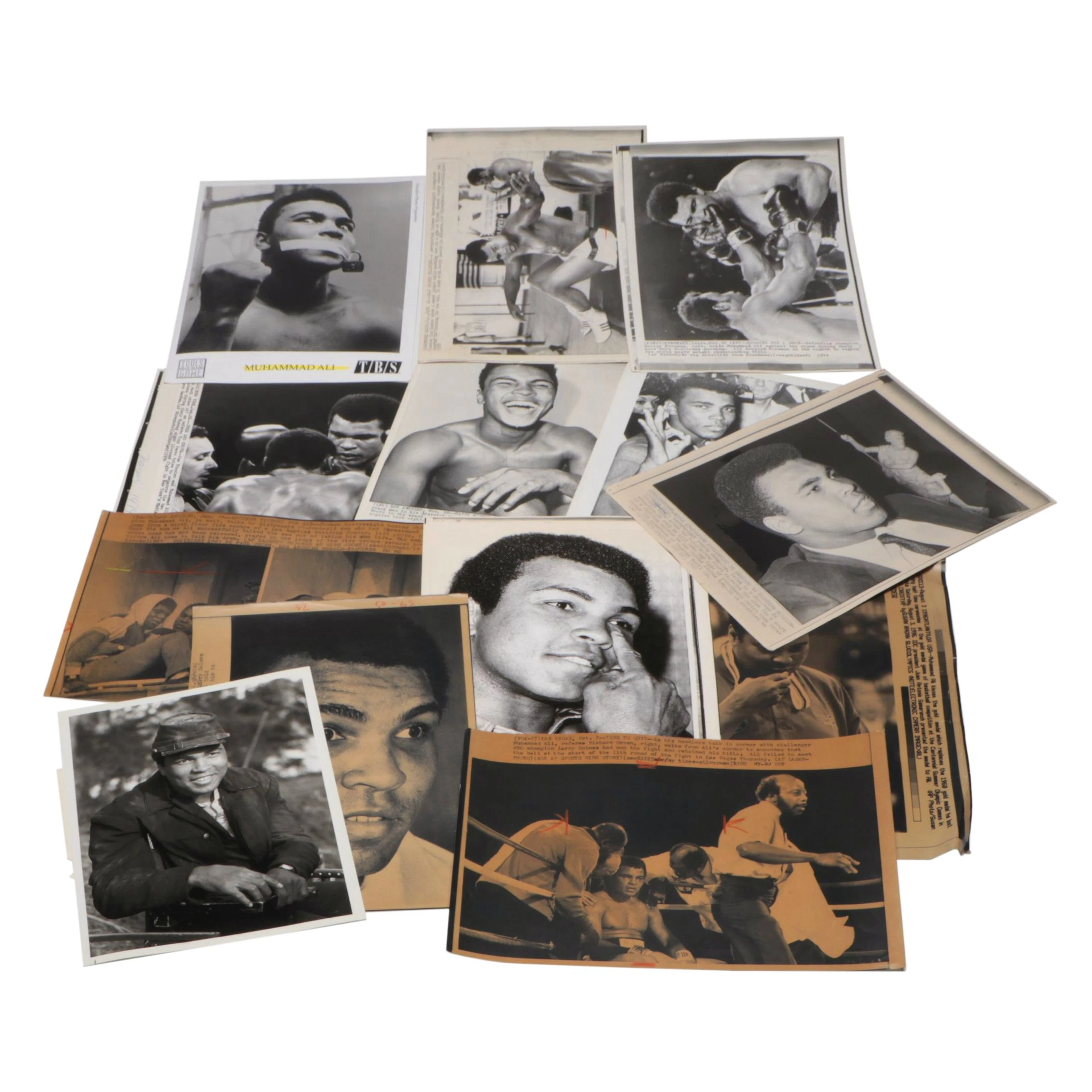 Muhammad Ali Boxing Photographs with More, Mid-Late 20th Century