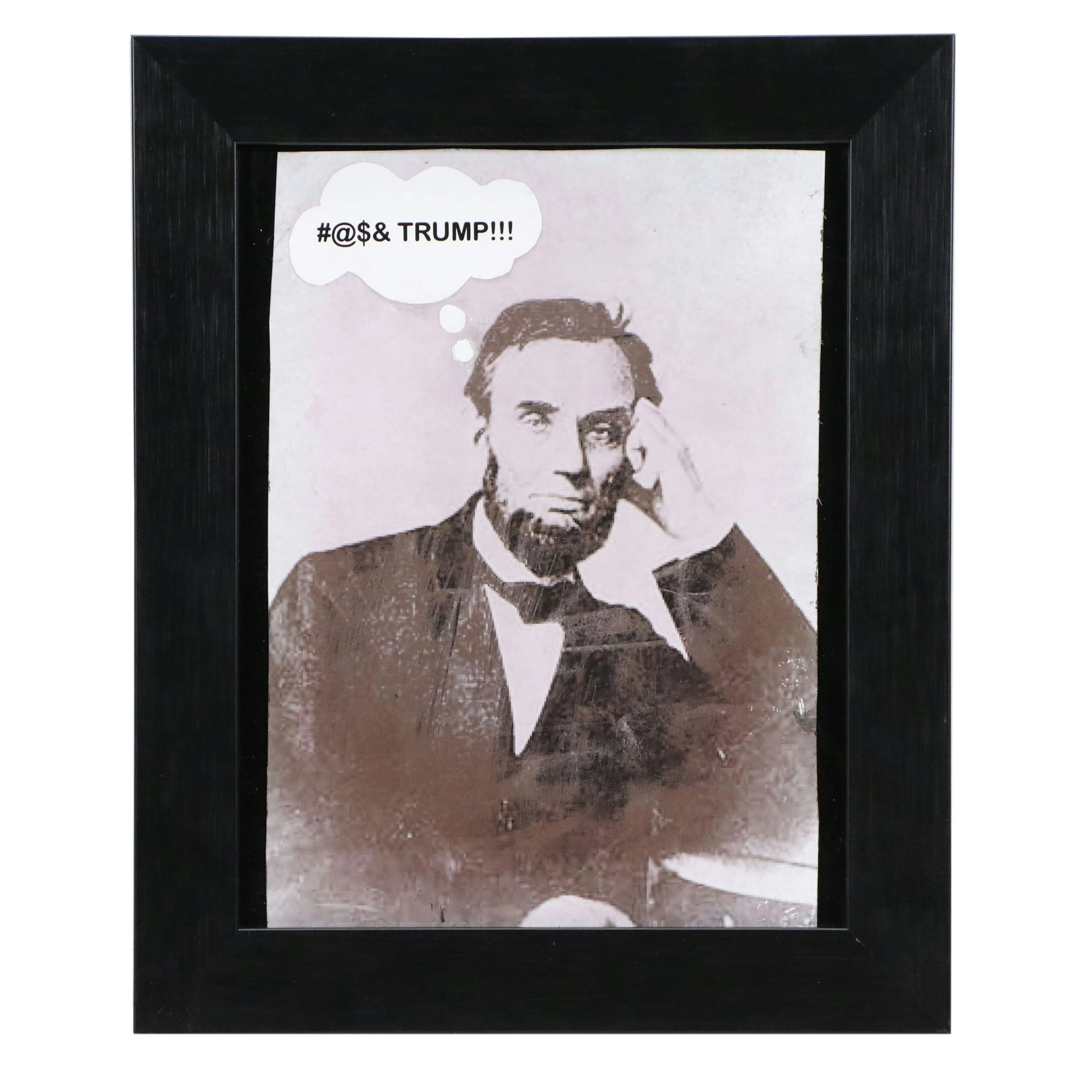 Collaged Giclée of Abraham Lincoln "Proclamation," 2026