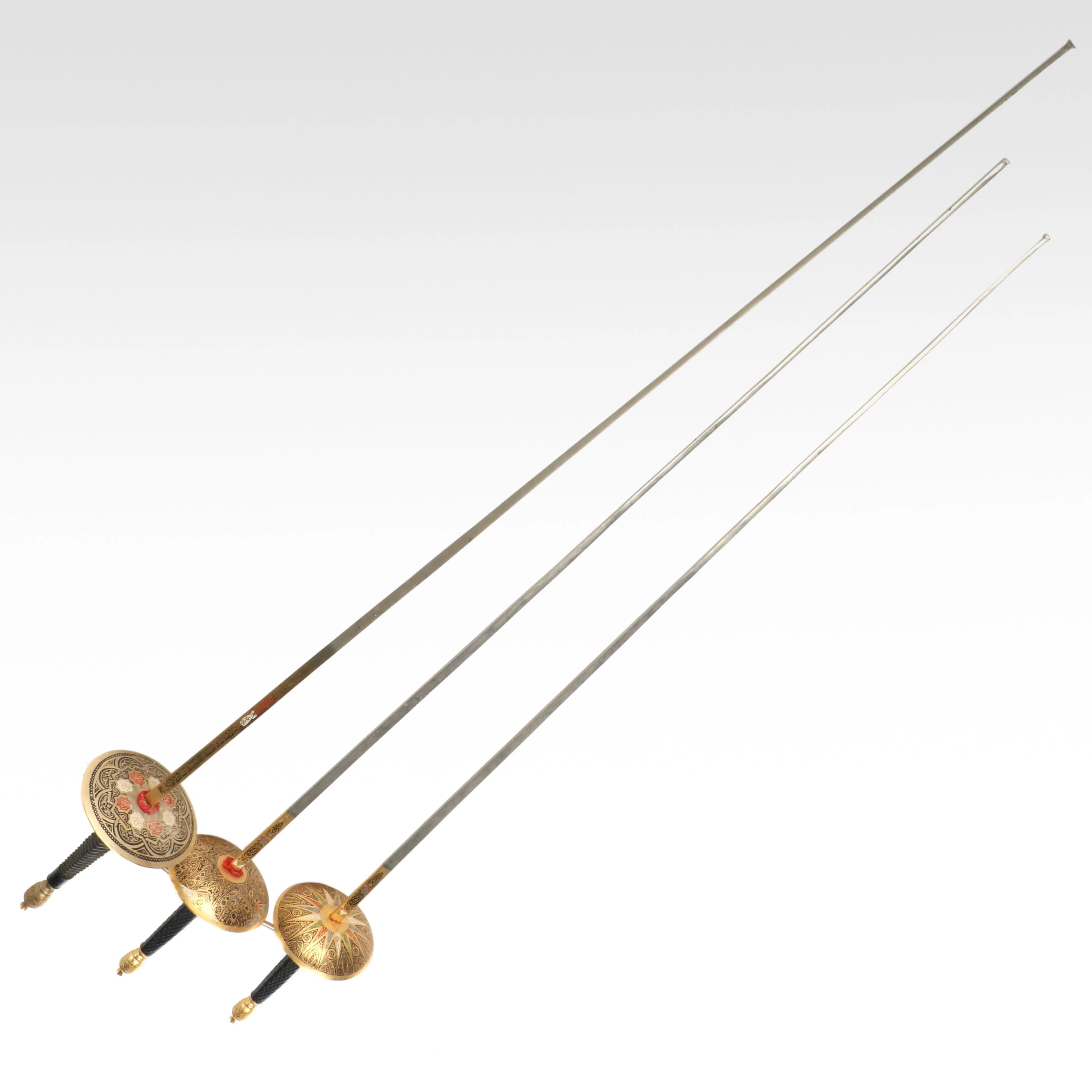 Spanish Style Decorative Rapier Foils