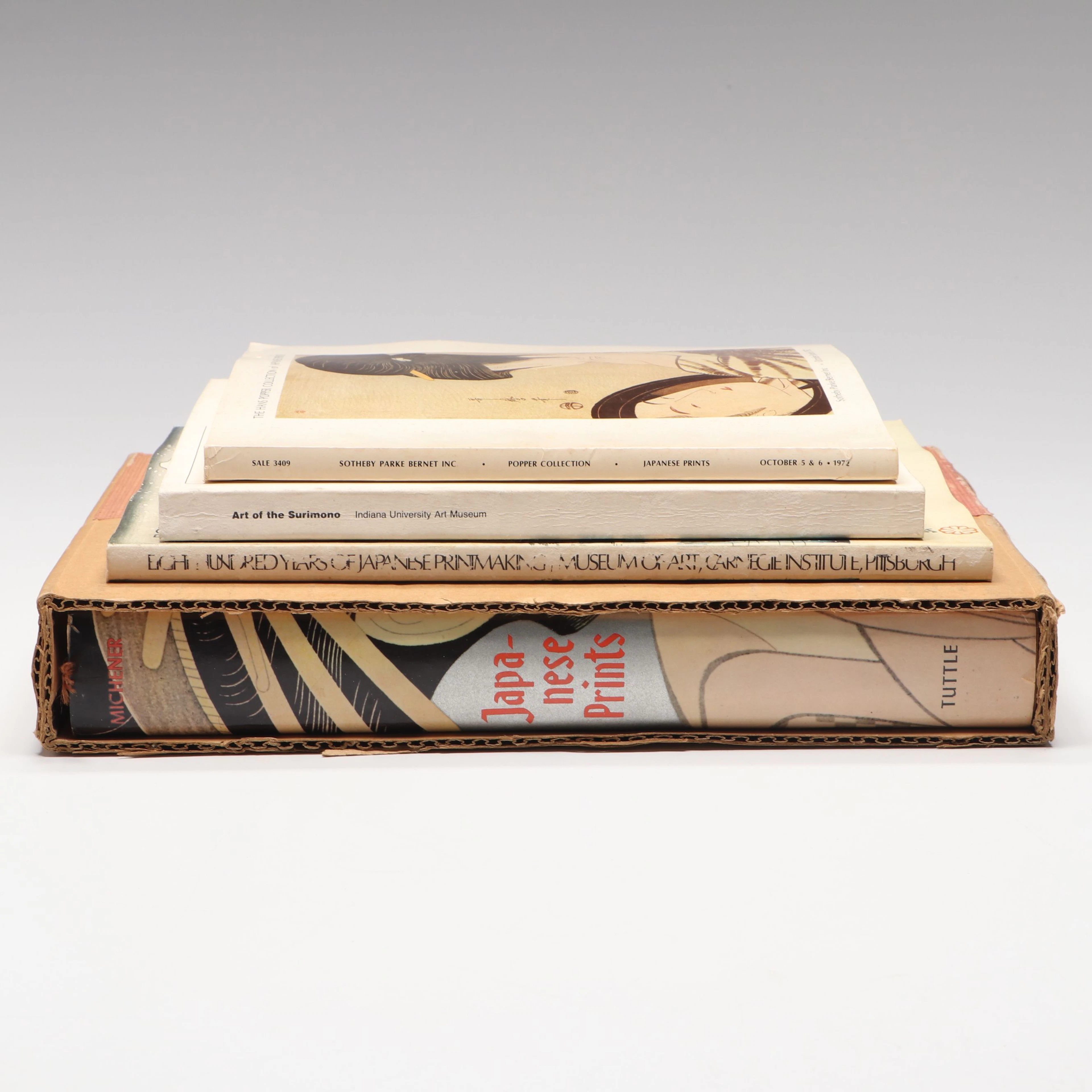 "Art of Surimono," "Japanese Prints," and More Japanese Art History Books