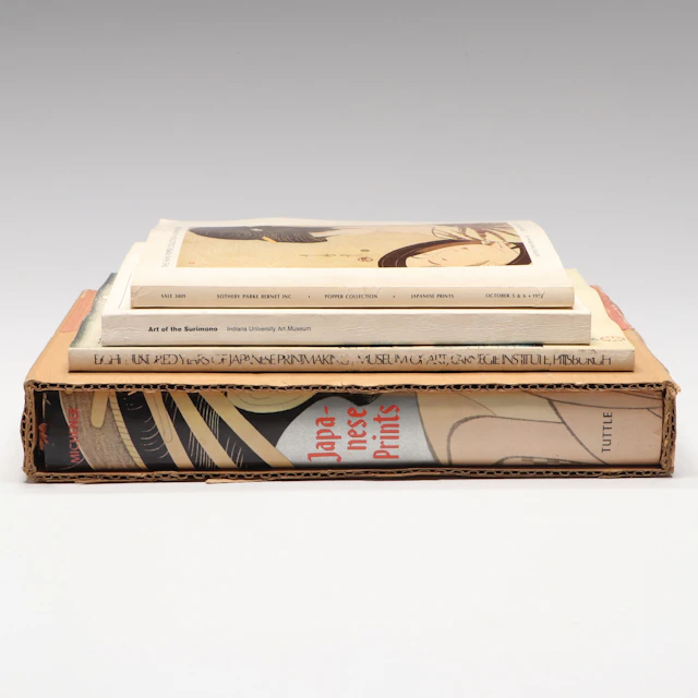 "Art of Surimono," "Japanese Prints," and More Japanese Art History Books