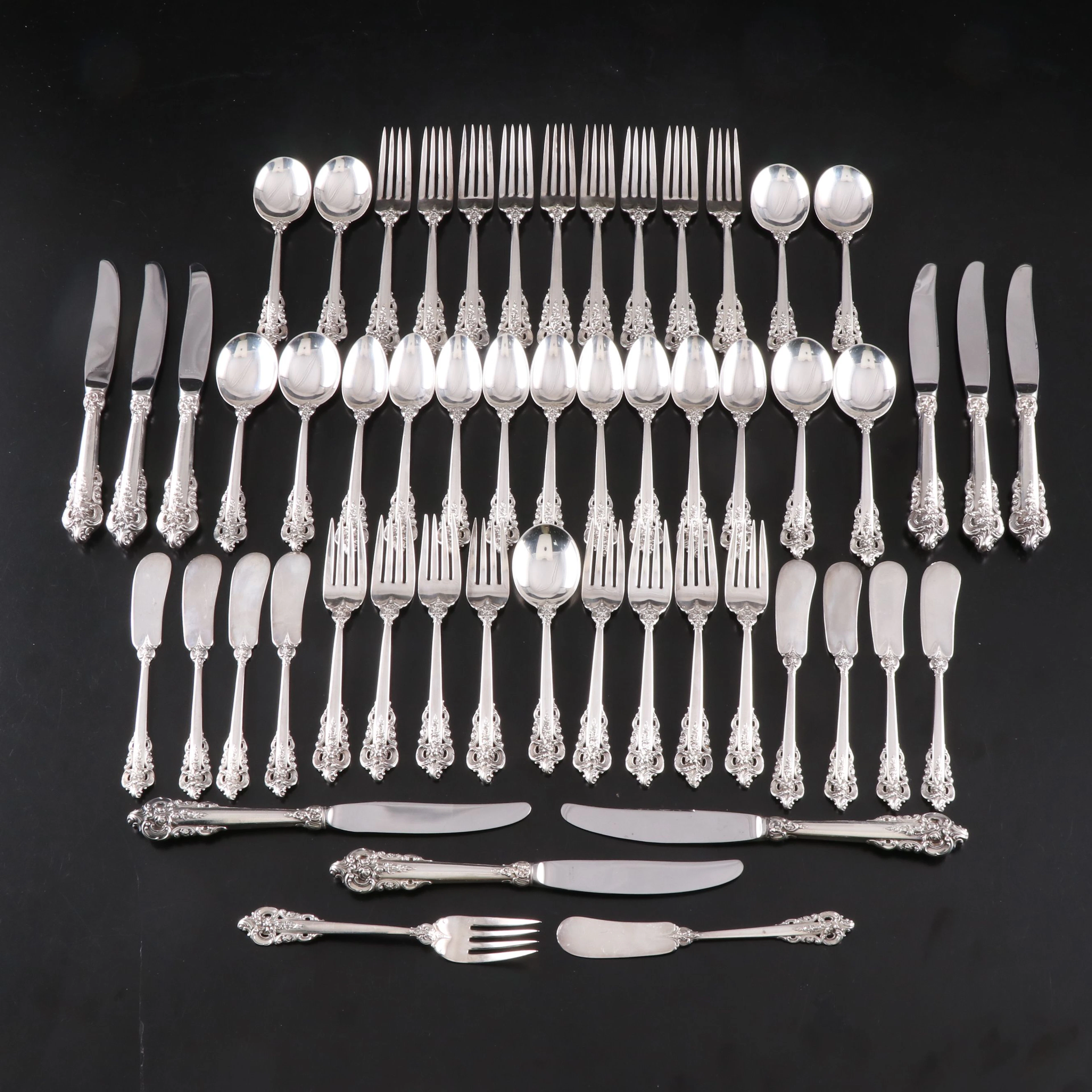 Wallace "Grand Baroque" Sterling Silver Flatware