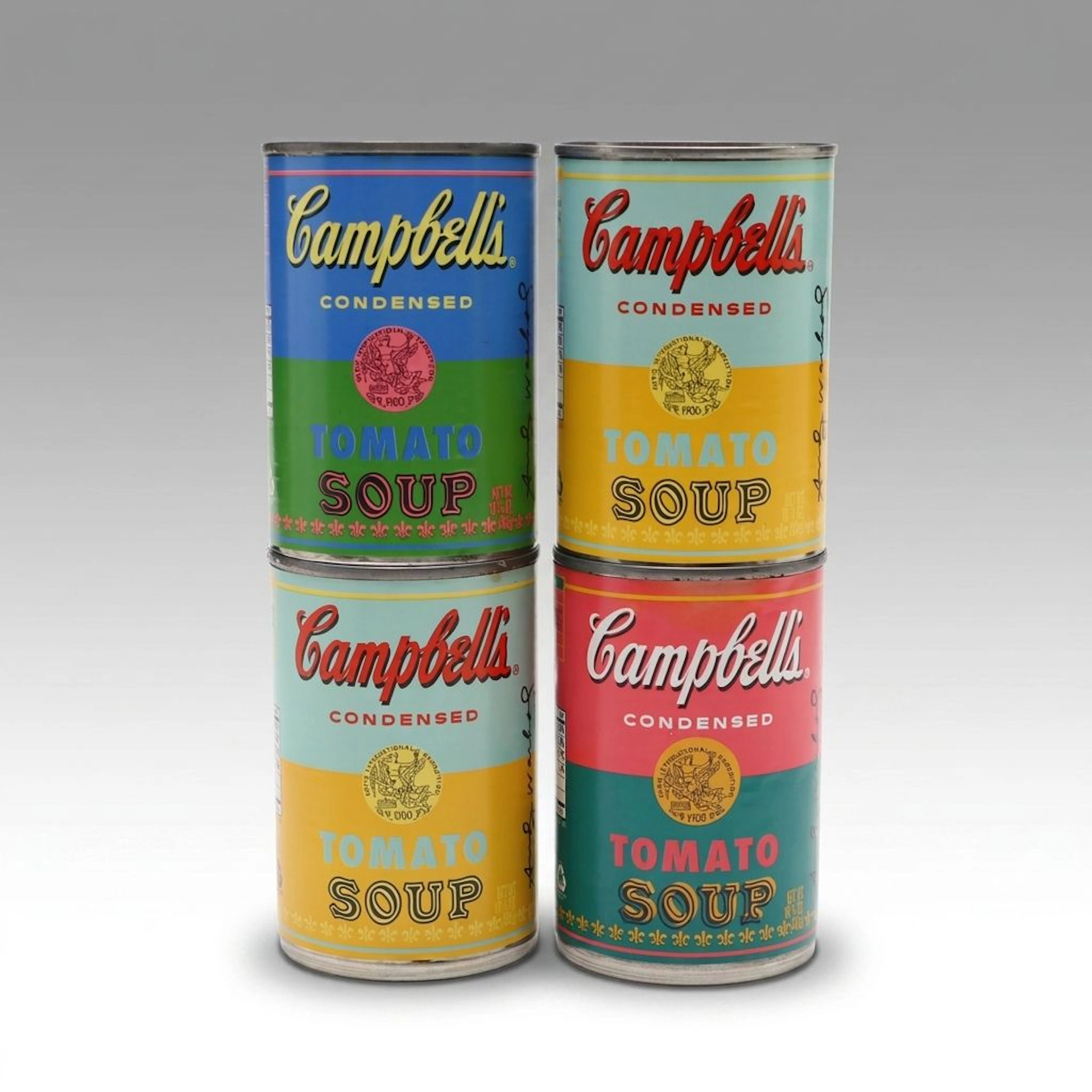 Campbell's Andy Warhol Commemorative Tomato Soup Cans, 2012