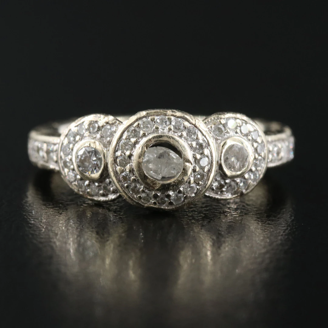 14K 0.41 CTW Diamond Ring
