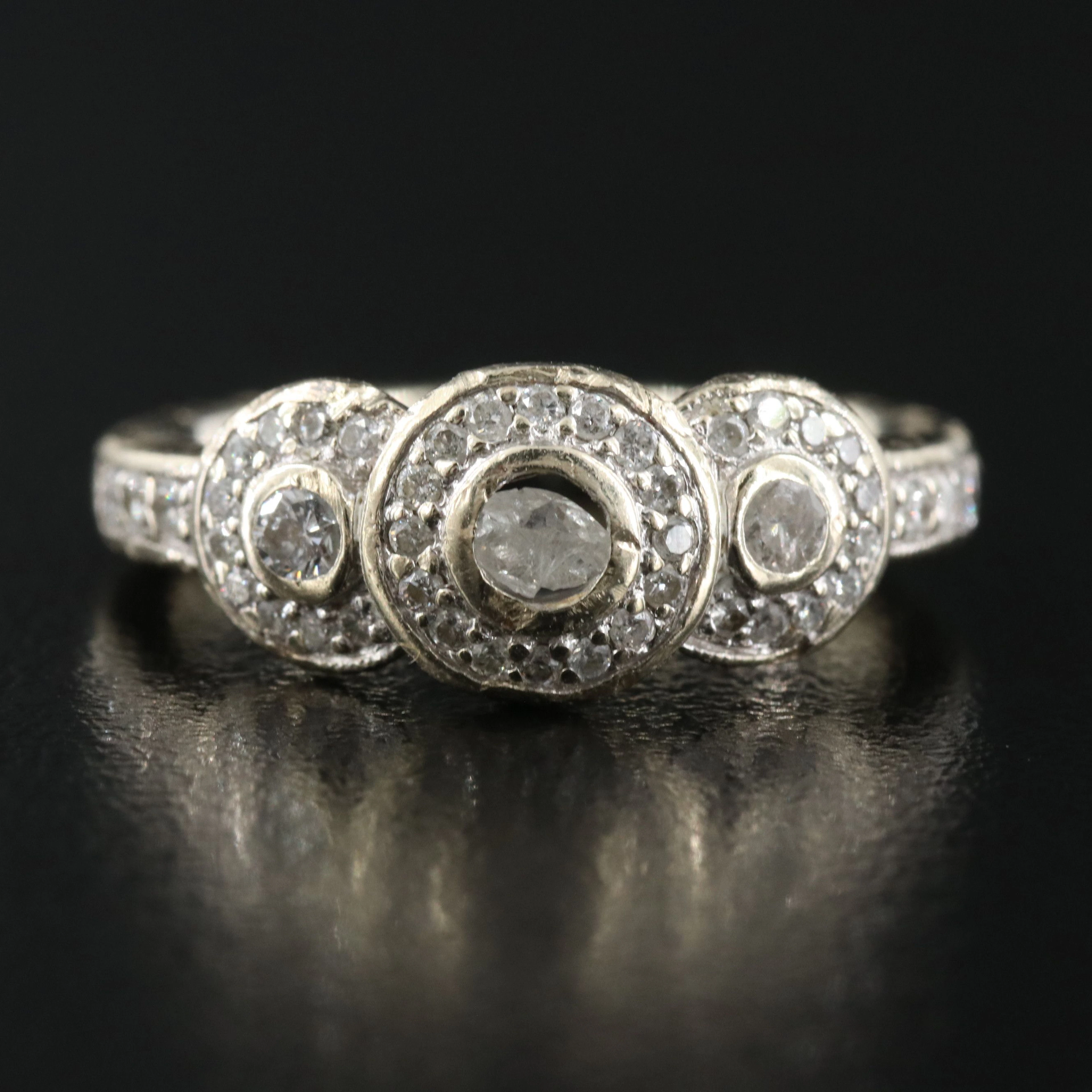 14K 0.41 CTW Diamond Ring