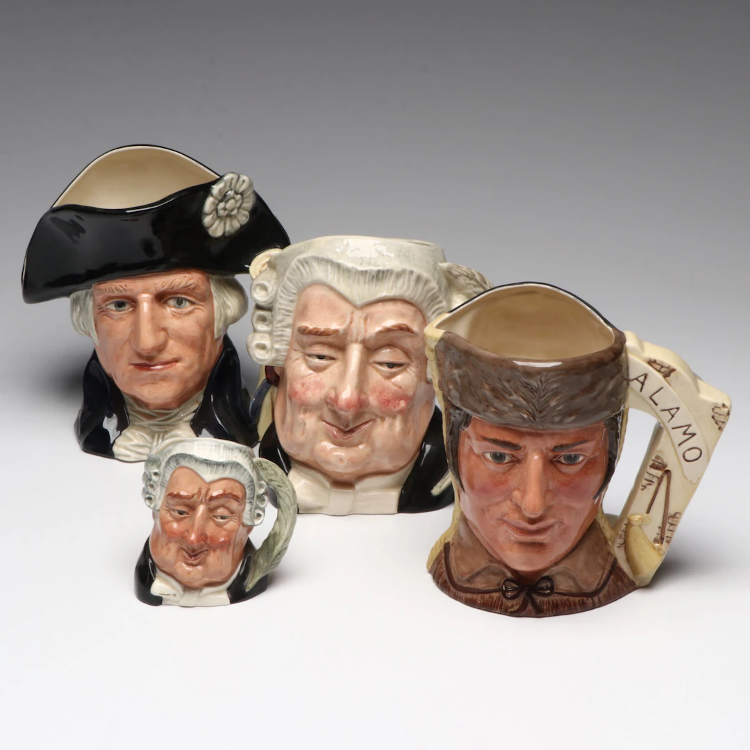 Royal Doulton First Issue "George Washington" and More Toby Jugs