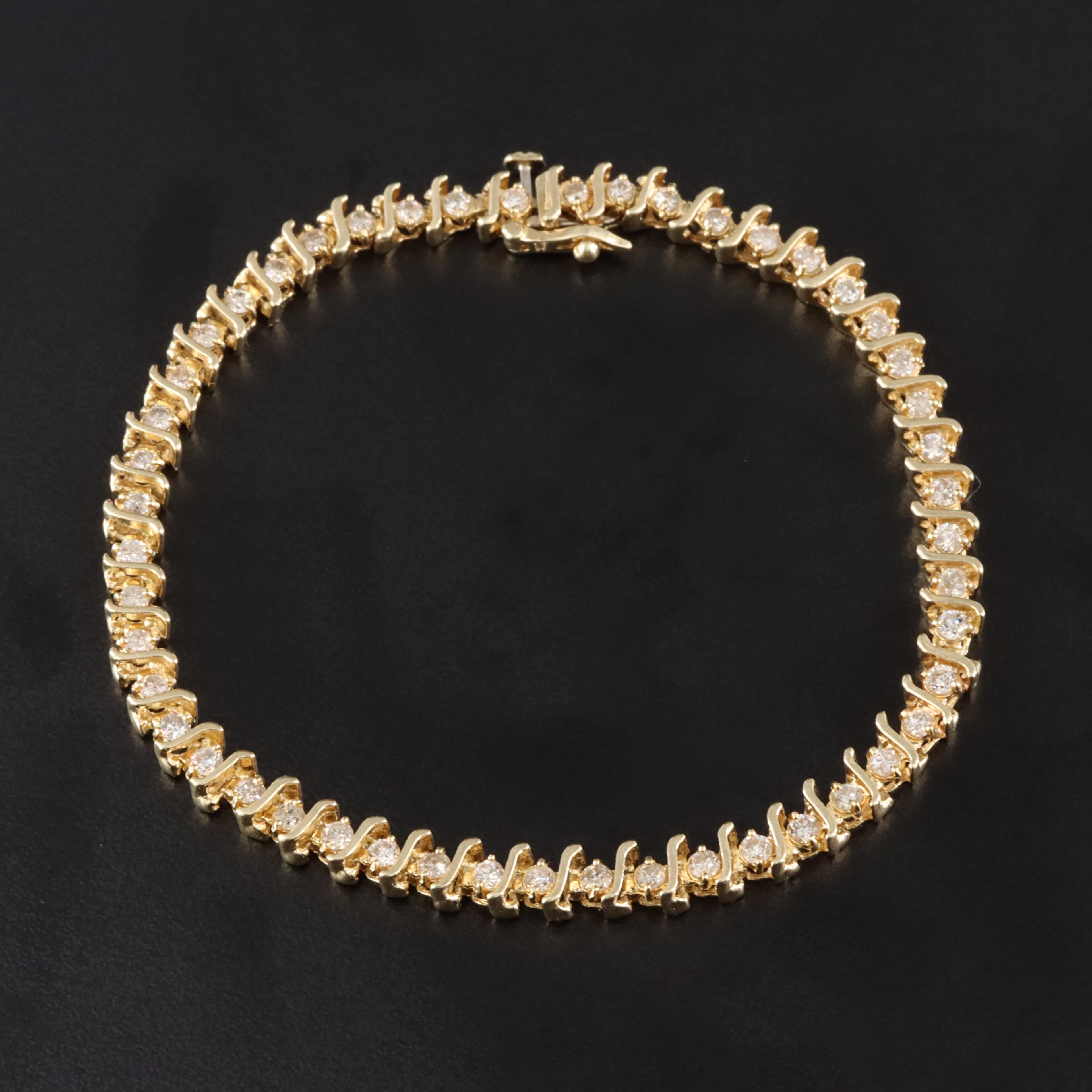 14K 1.92 CTW Diamond Bracelet