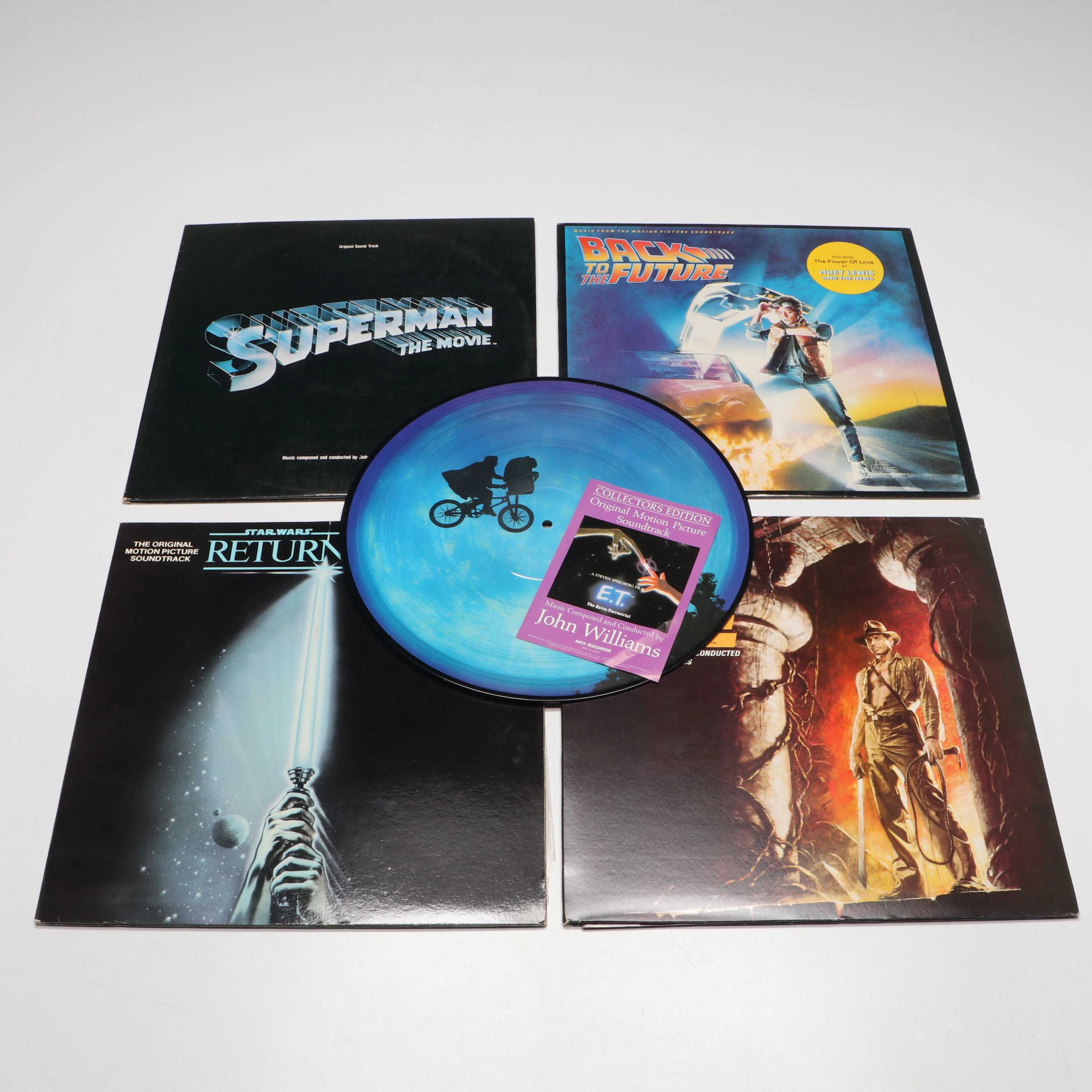 "Back to the Future," "Superman," and More Soundtrack Vinyl Record Albums