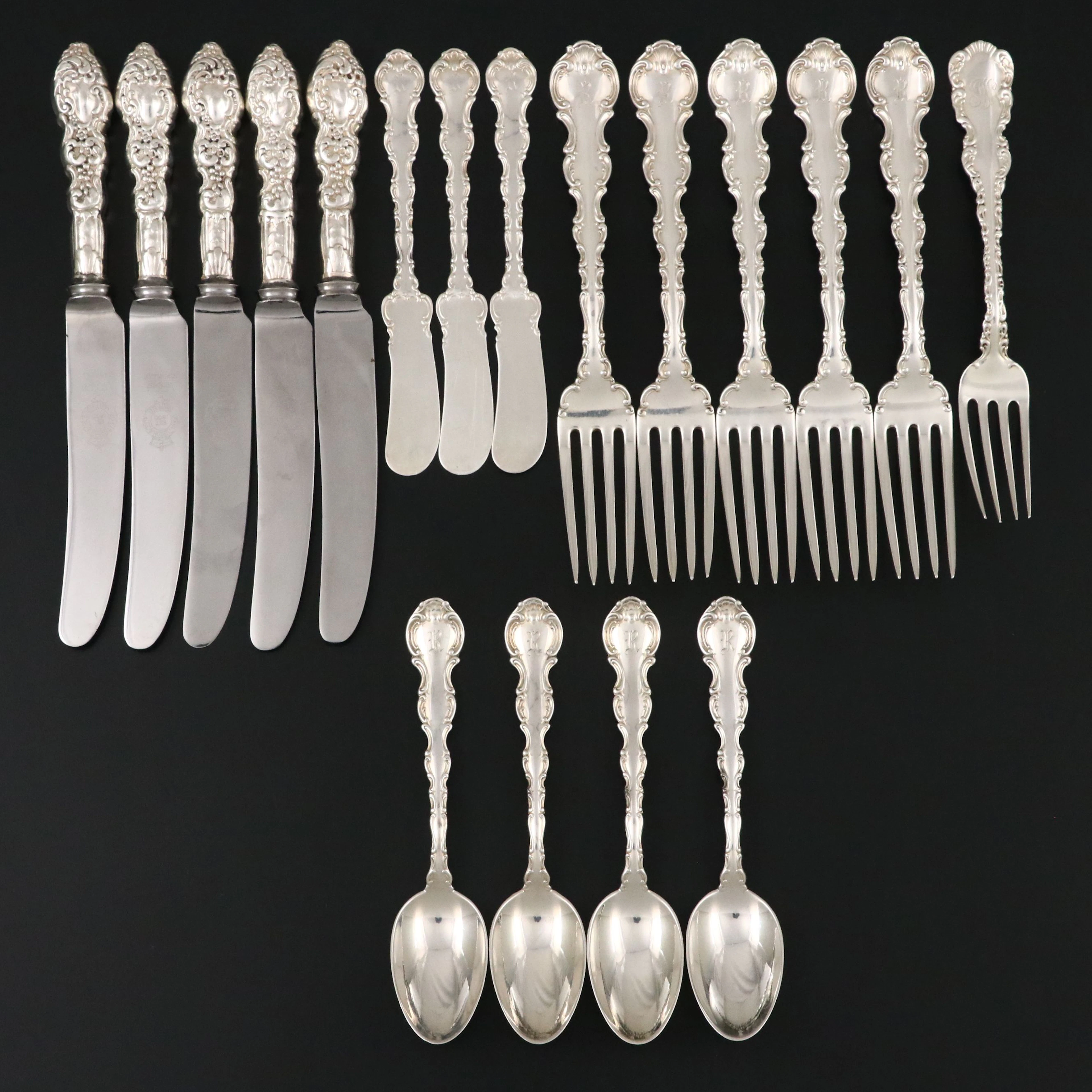 Gorham "Strasbourg" and More Sterling Silver Flatware