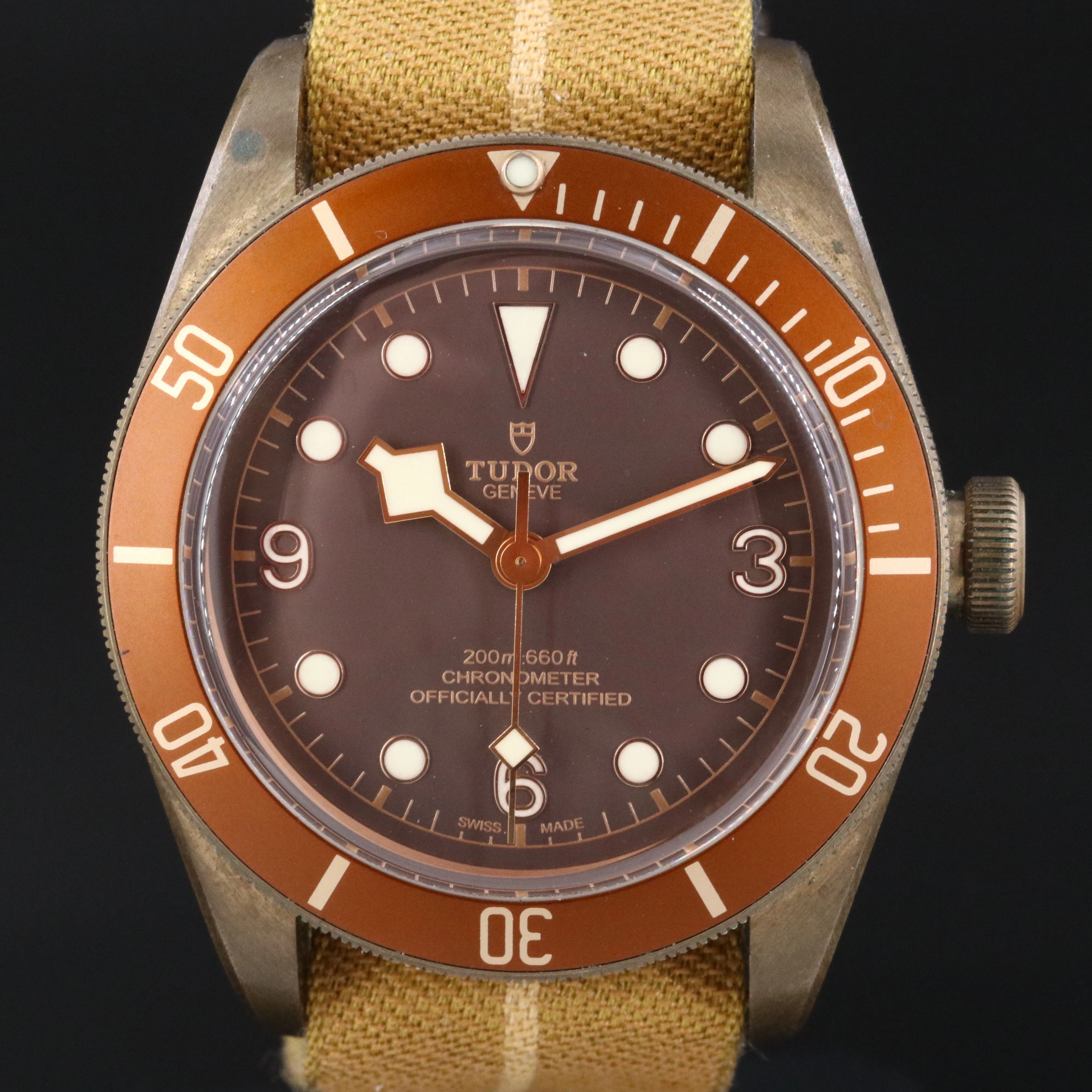 Tudor Black Bay Bronze 43mm 79250B Automatic Watch