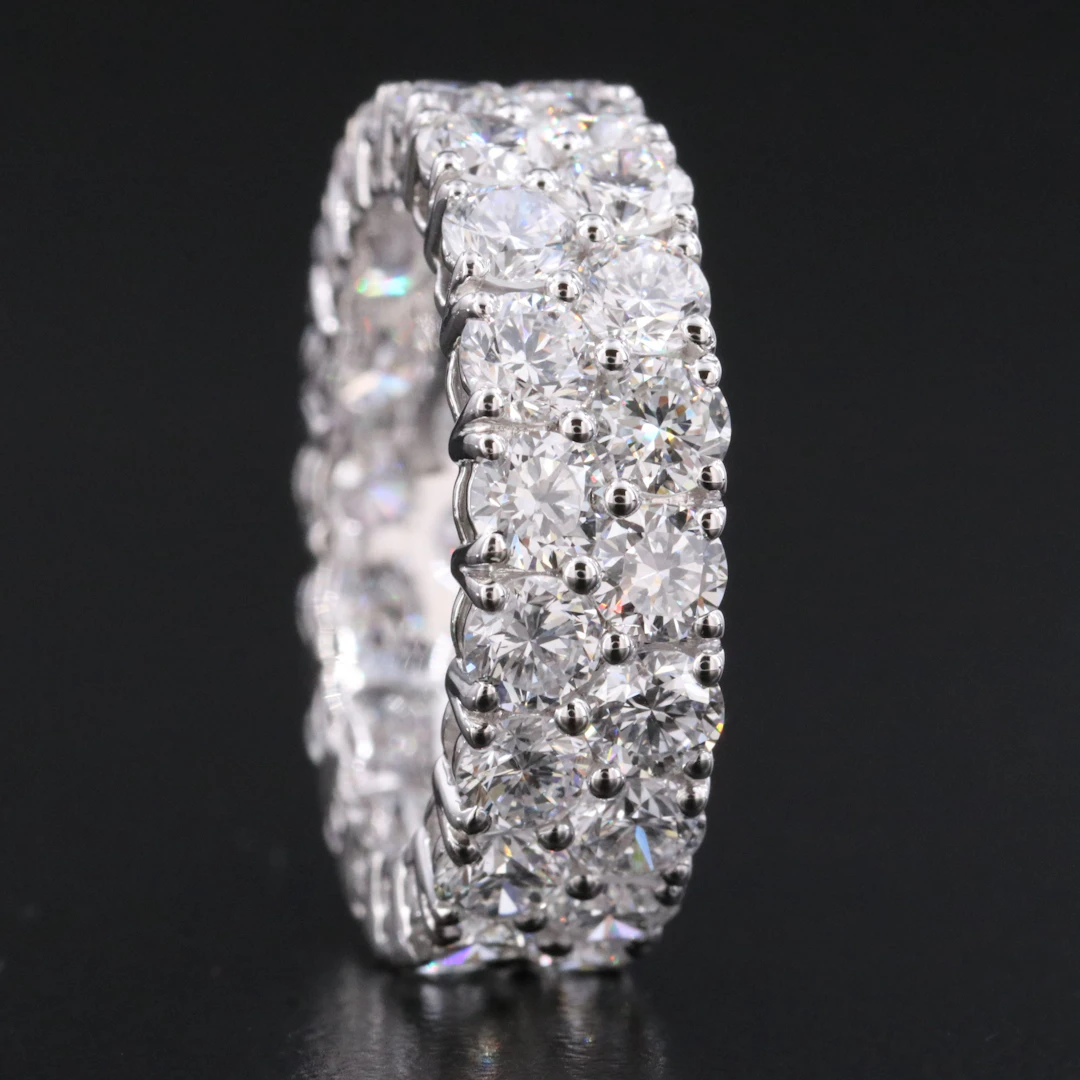 14K 6.10 CTW Lab Grown Diamond Eternity Band