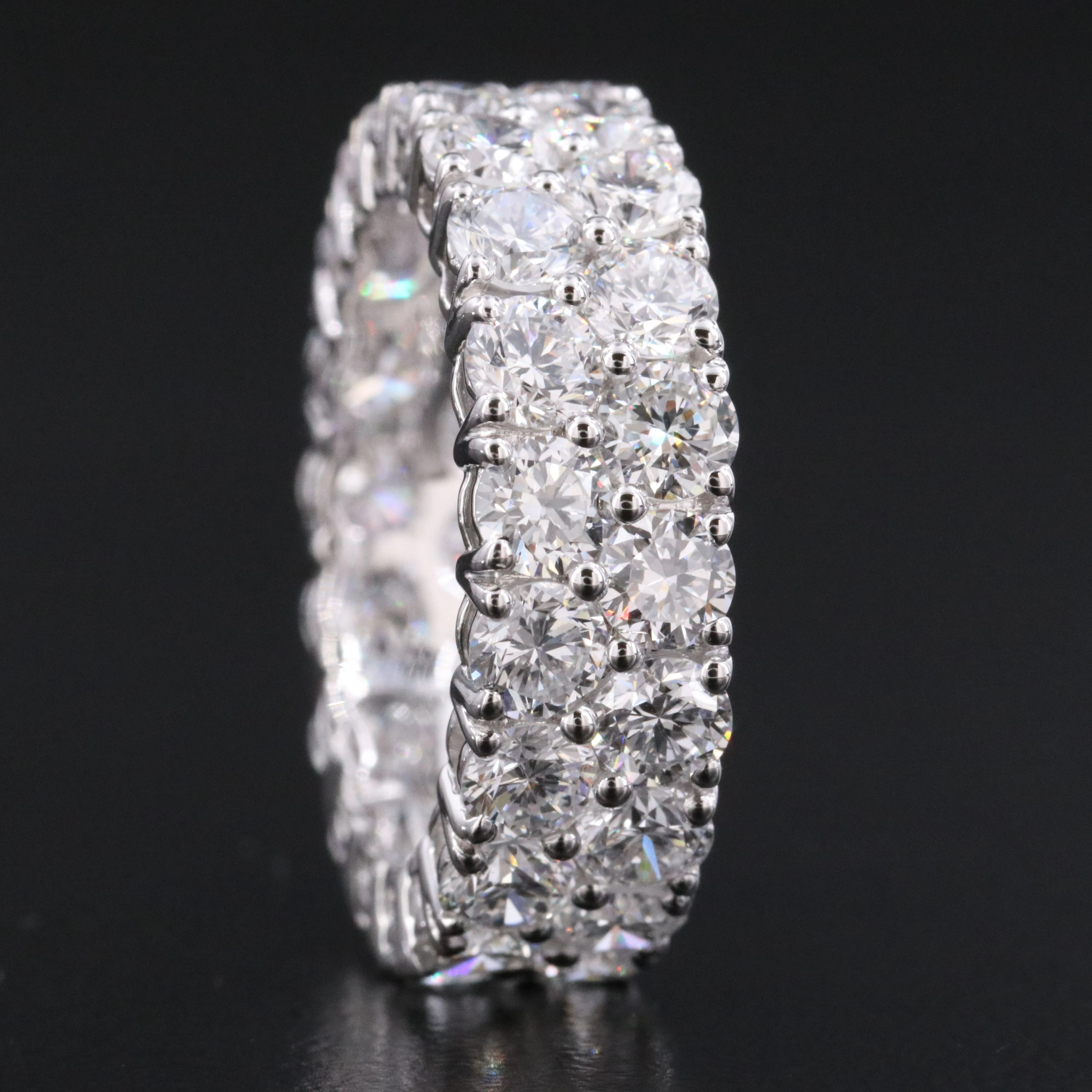 14K 6.10 CTW Lab Grown Diamond Eternity Band