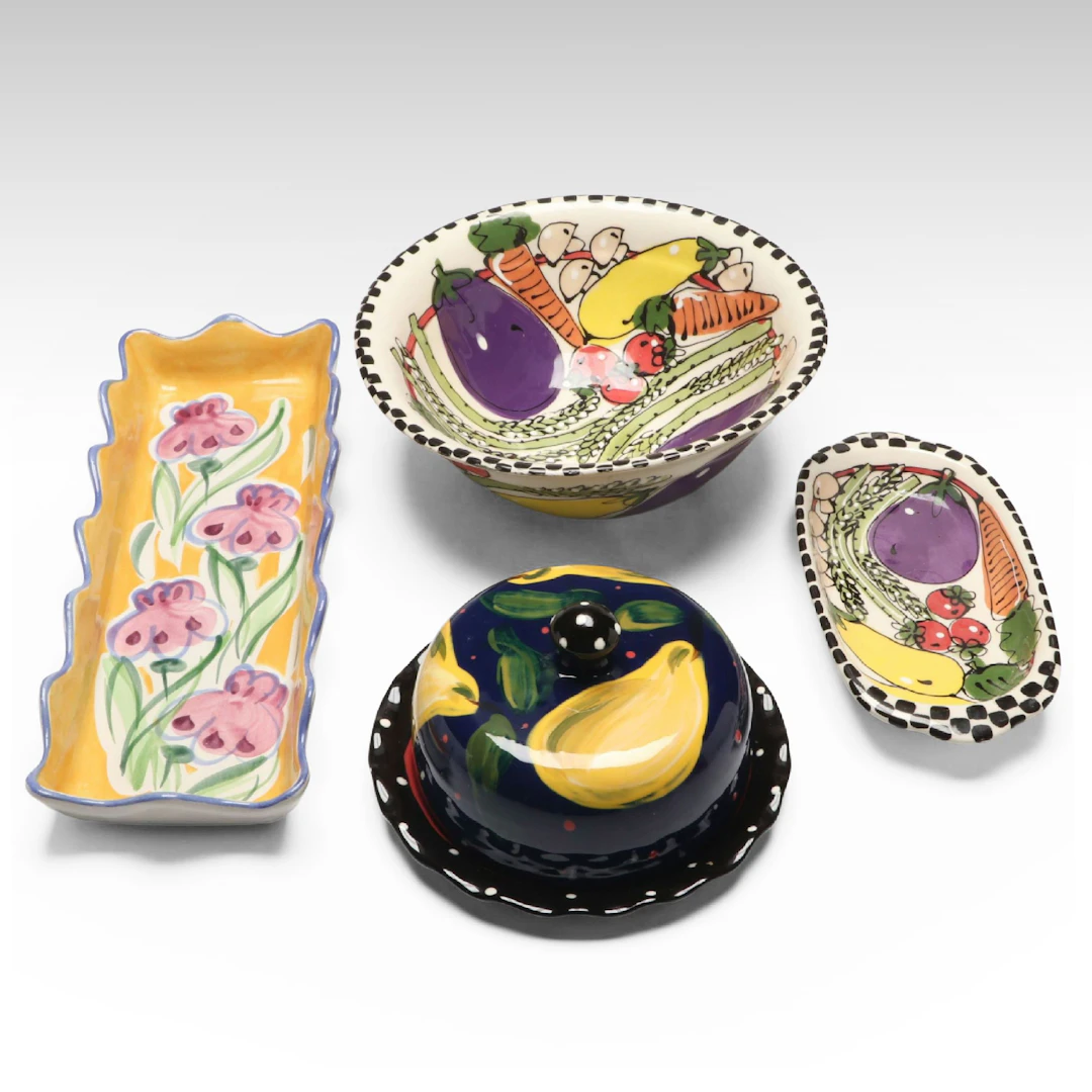 Robin Sterling and Other Ceramic Serveware