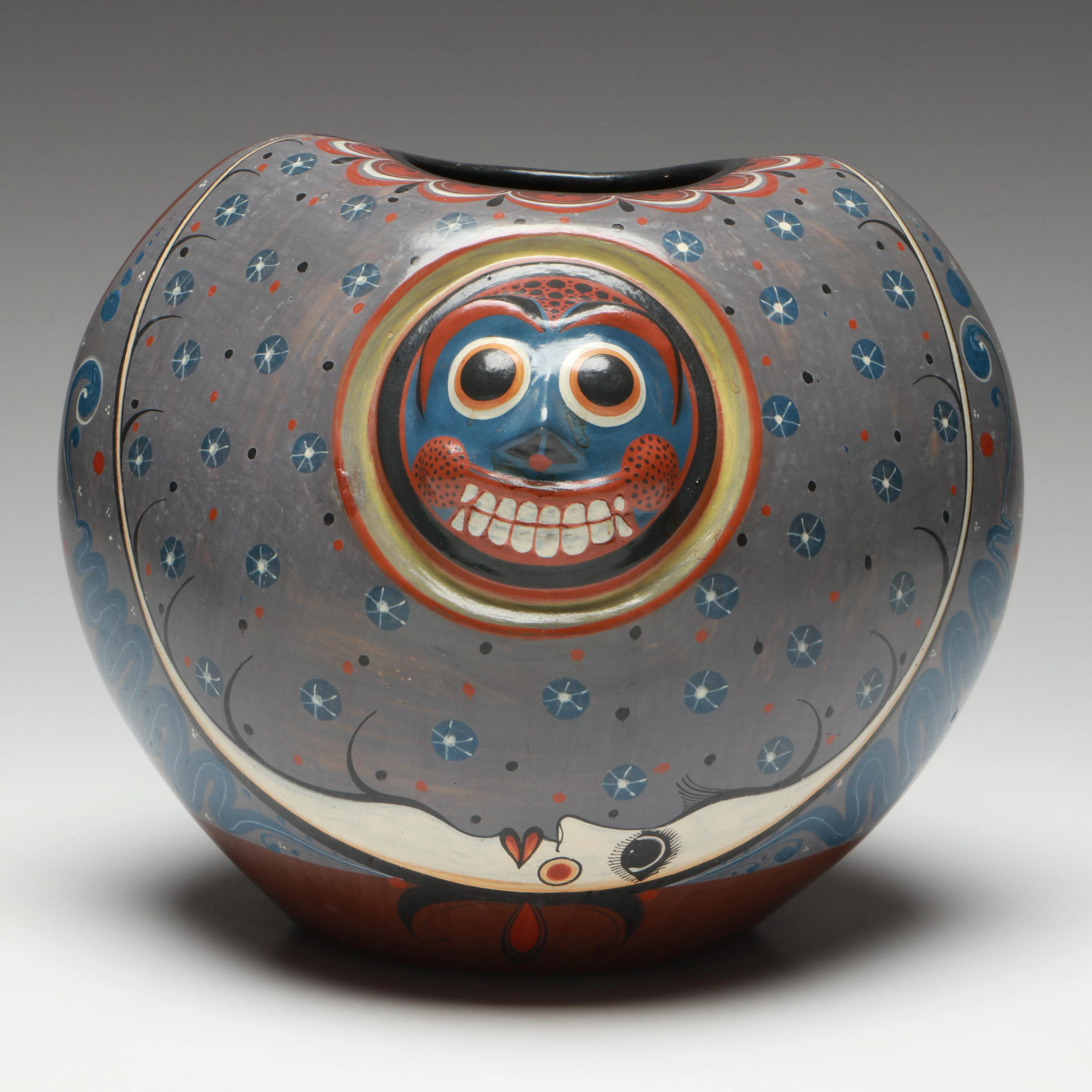 José de Jesús Álvarez Ramírez Tonalá Ware Mexican Folk Art Pottery
