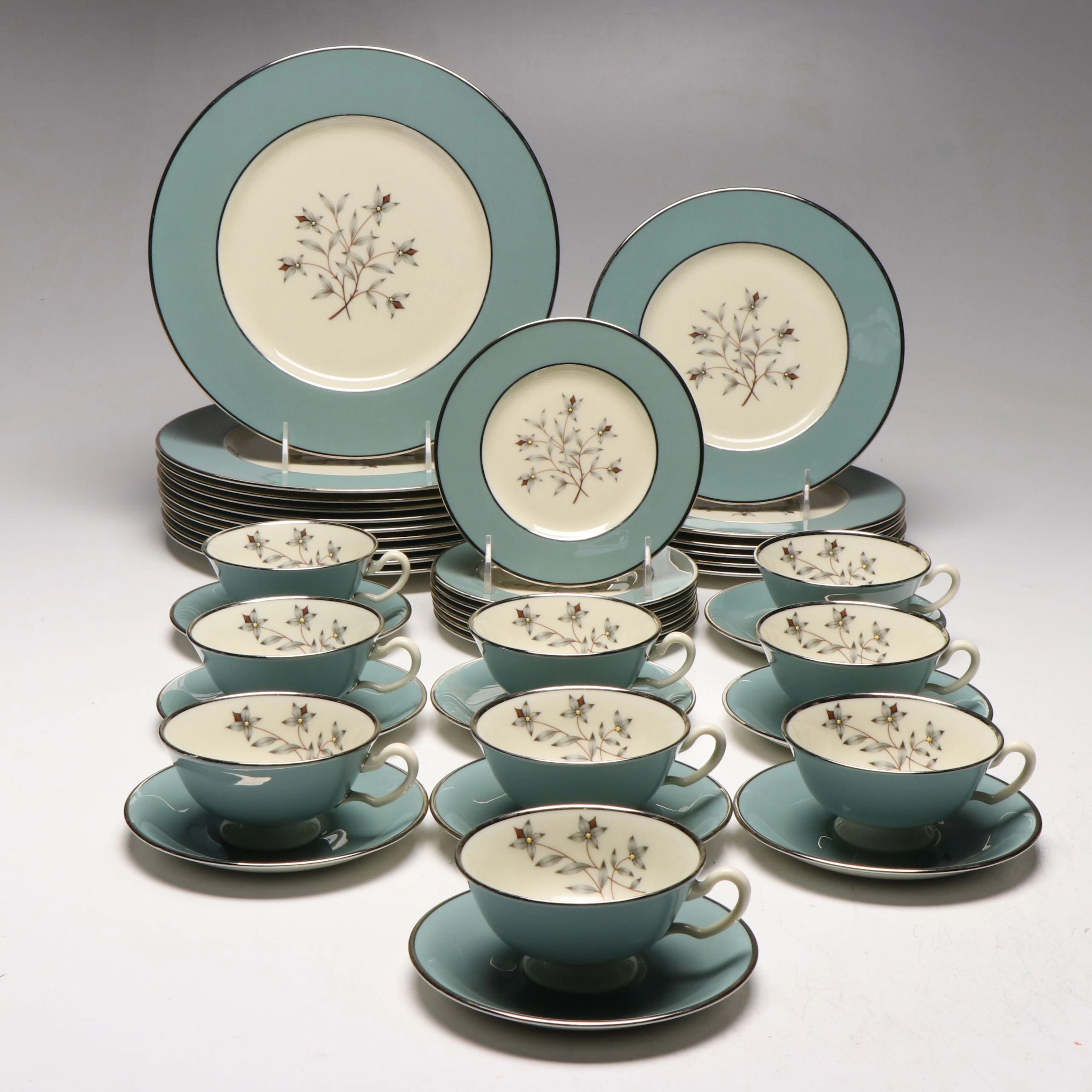Lenox "Kingsley" Porcelain Dinnerware, 1954-1979