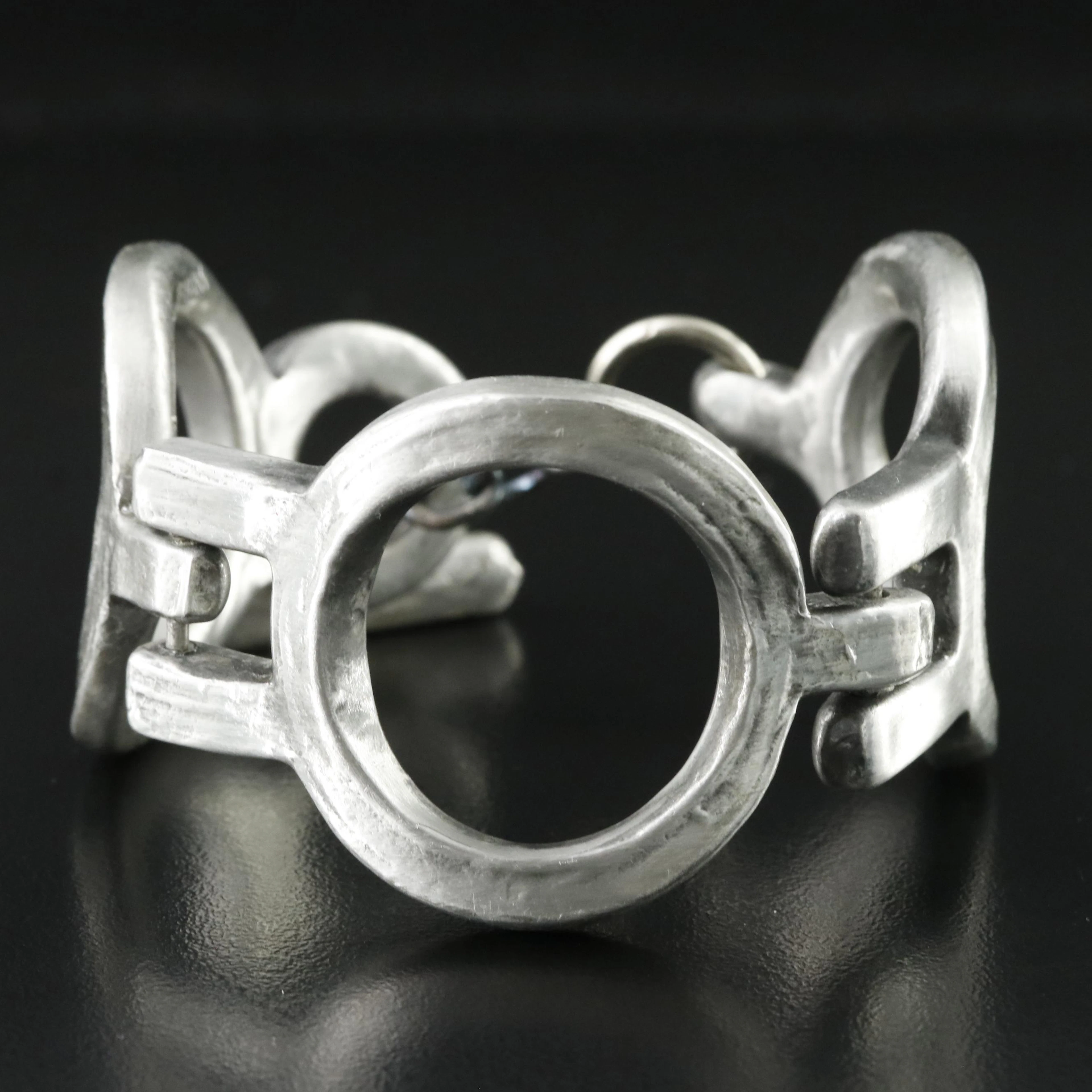 Brutalist Anders Anderson Pewter Bracelet