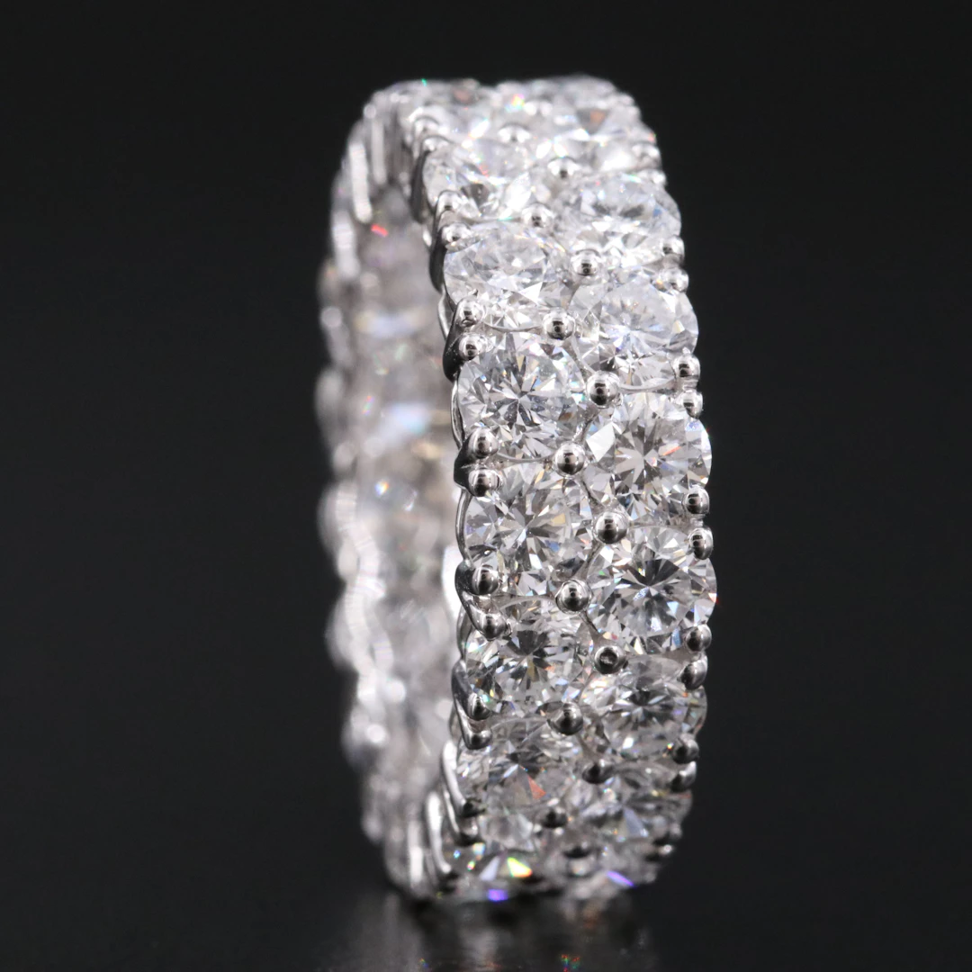 14K 6.13 CTW Lab Grown Diamond Eternity Band