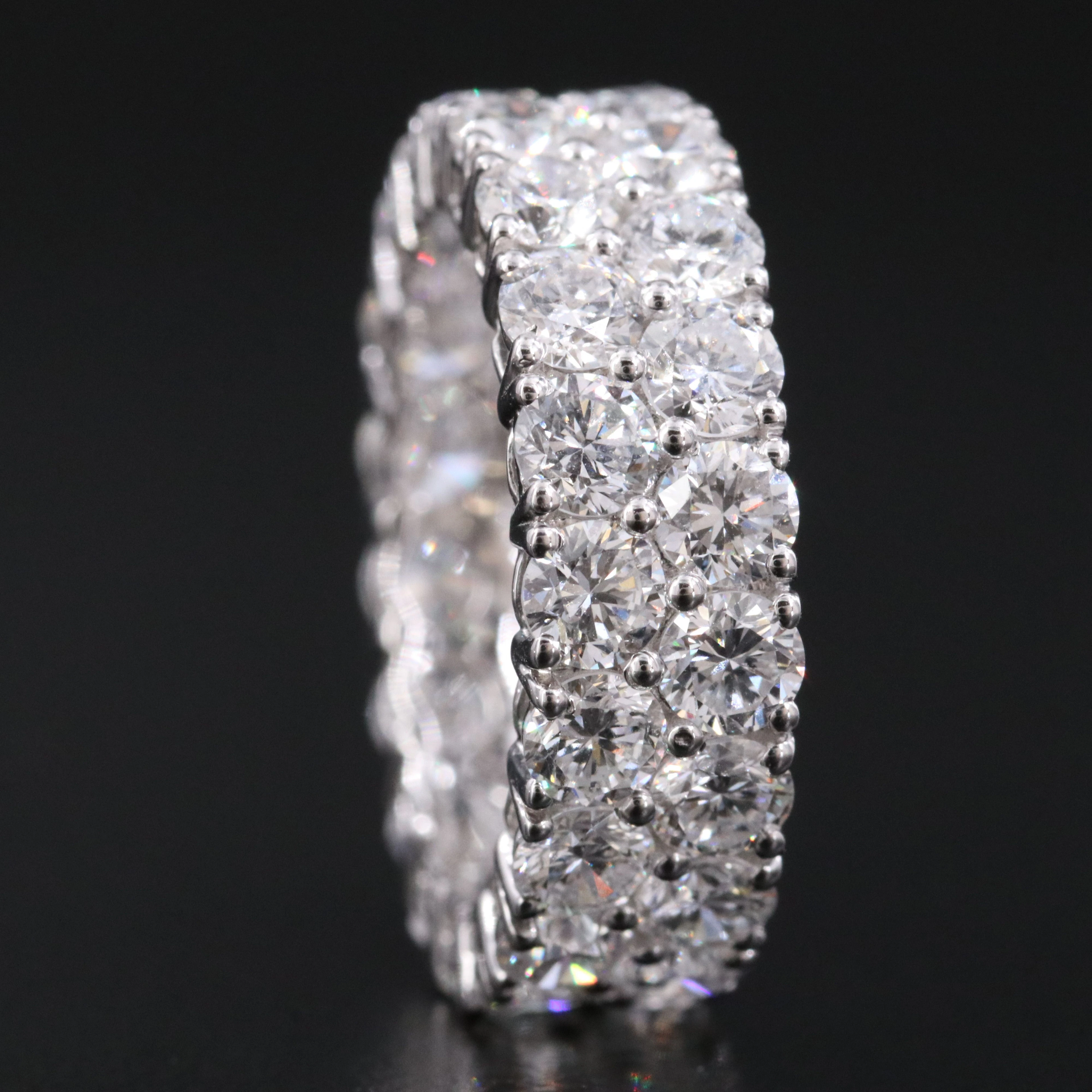 14K 6.13 CTW Lab Grown Diamond Eternity Band