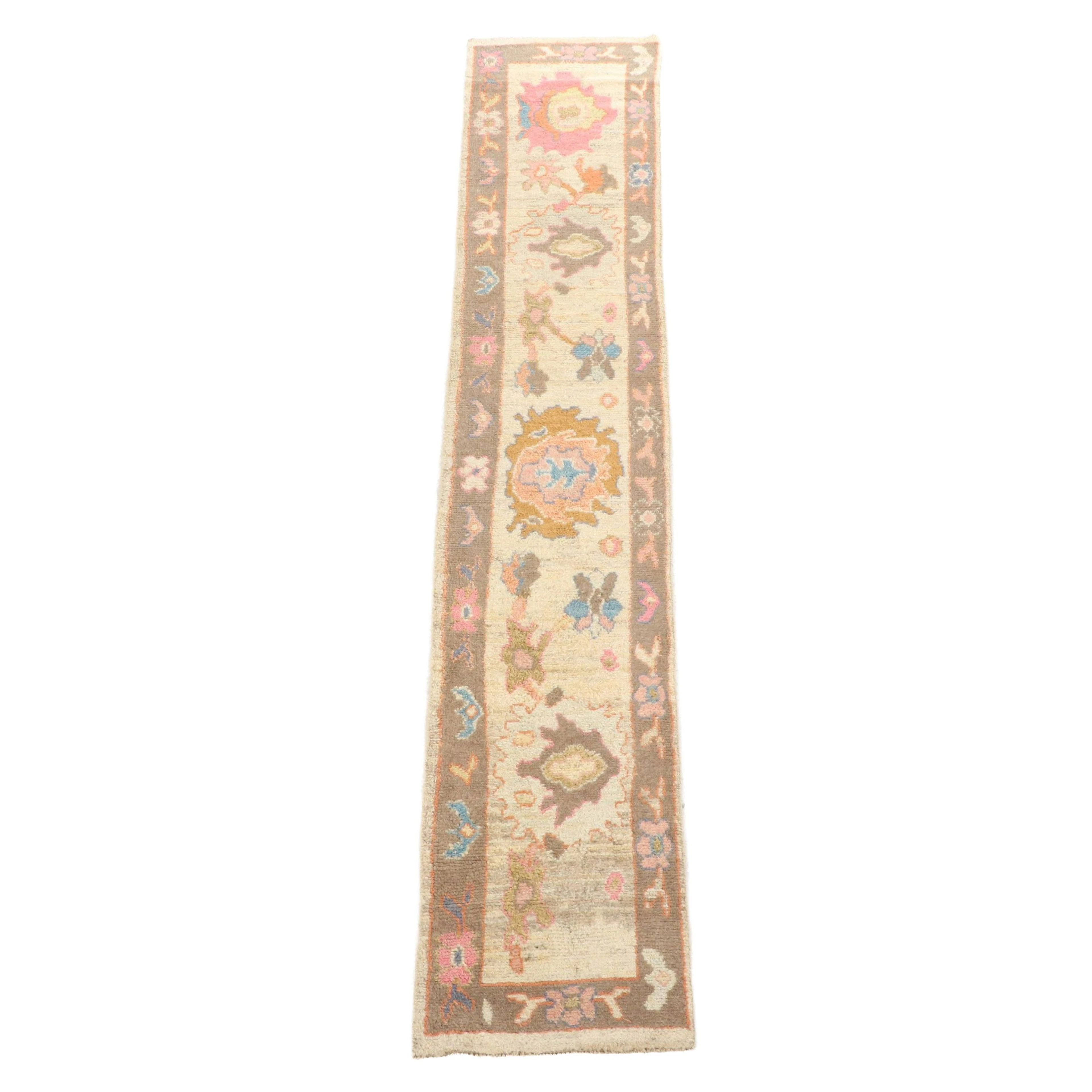 2'1 x 12'8 Hand-Knotted Turkish Kazak Style Carpet Runner