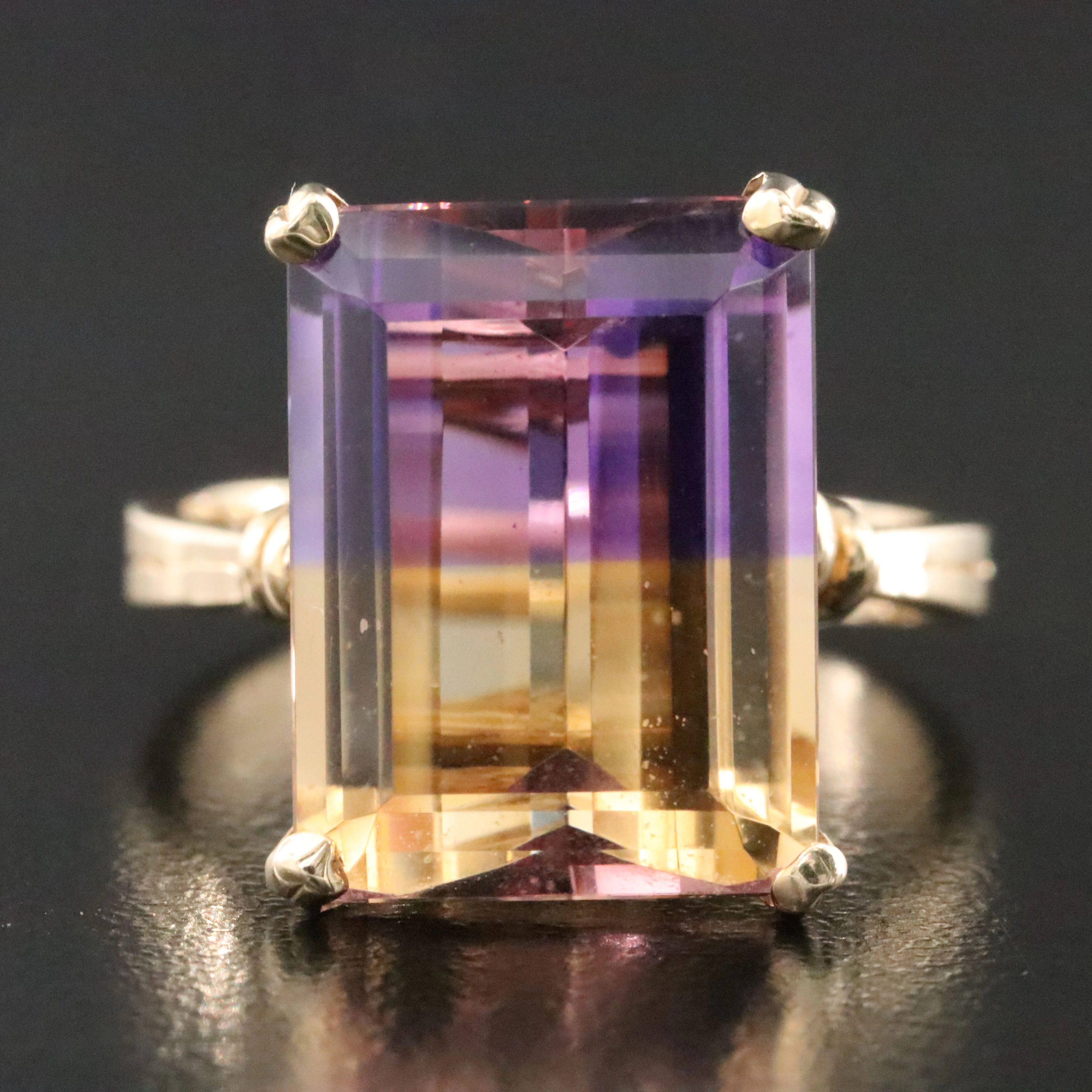 14K Ametrine Ring