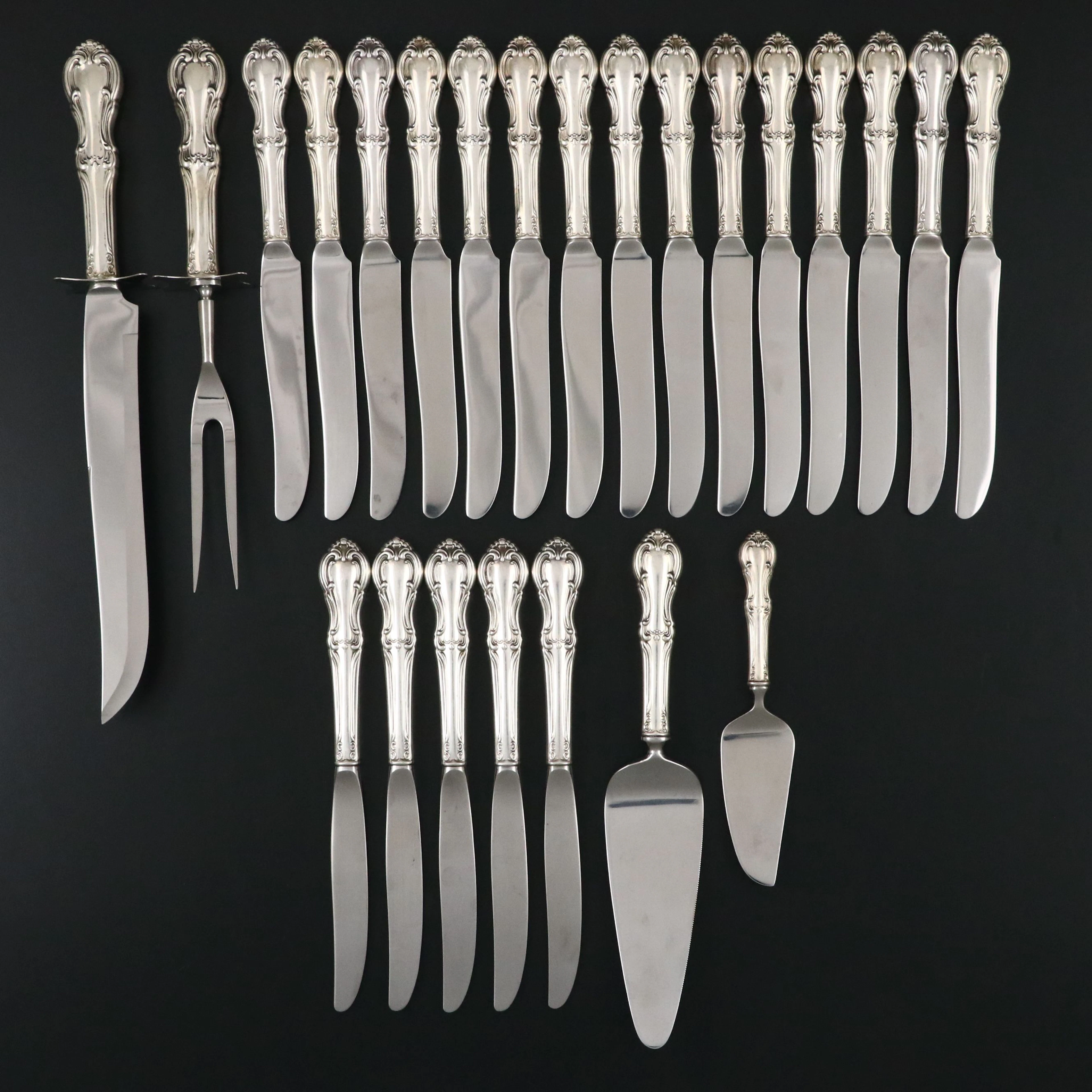 International Silver "Joan of Arc" Sterling Handle Cutlery