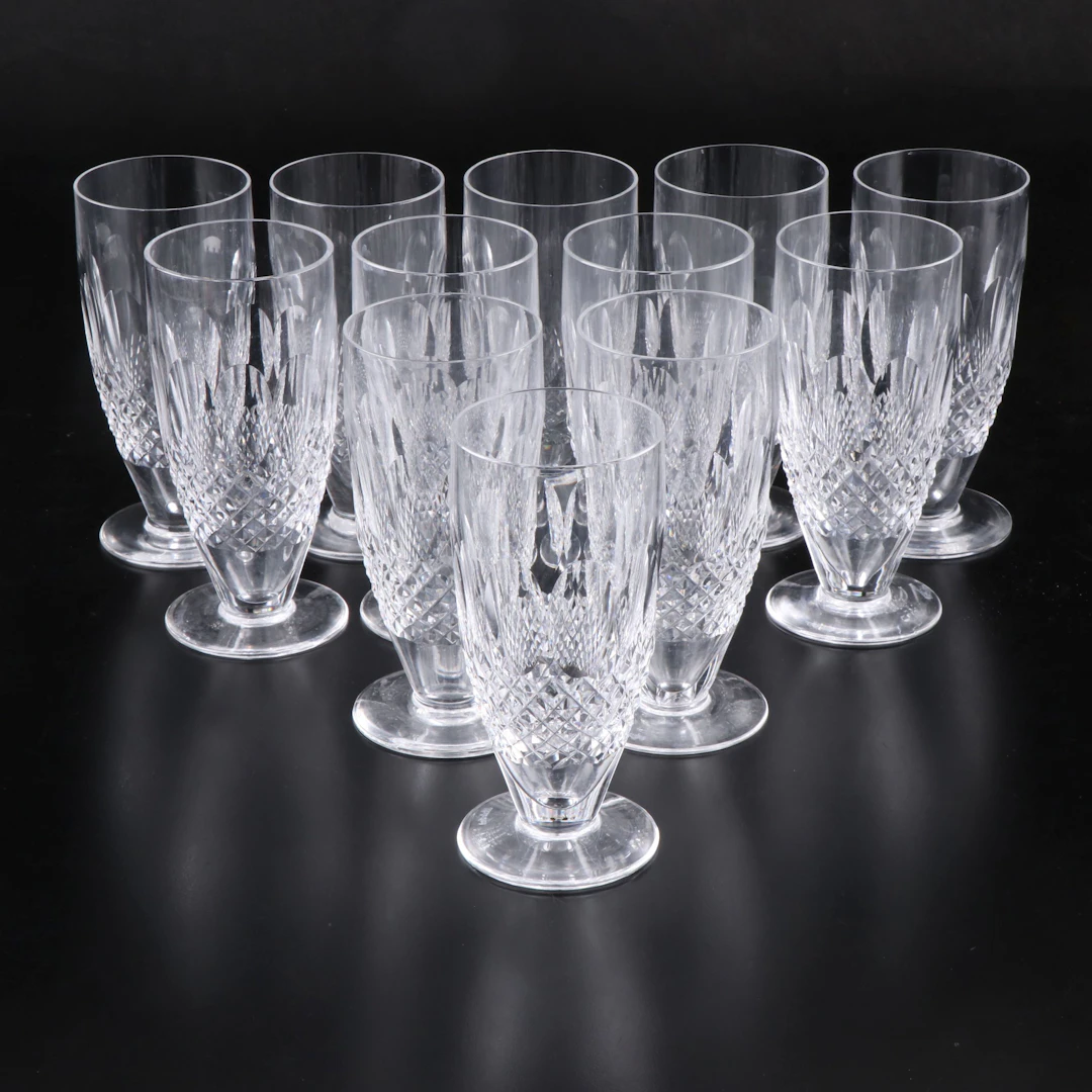 Waterford Crystal "Colleen Short Stem" Iced Tea Glasses