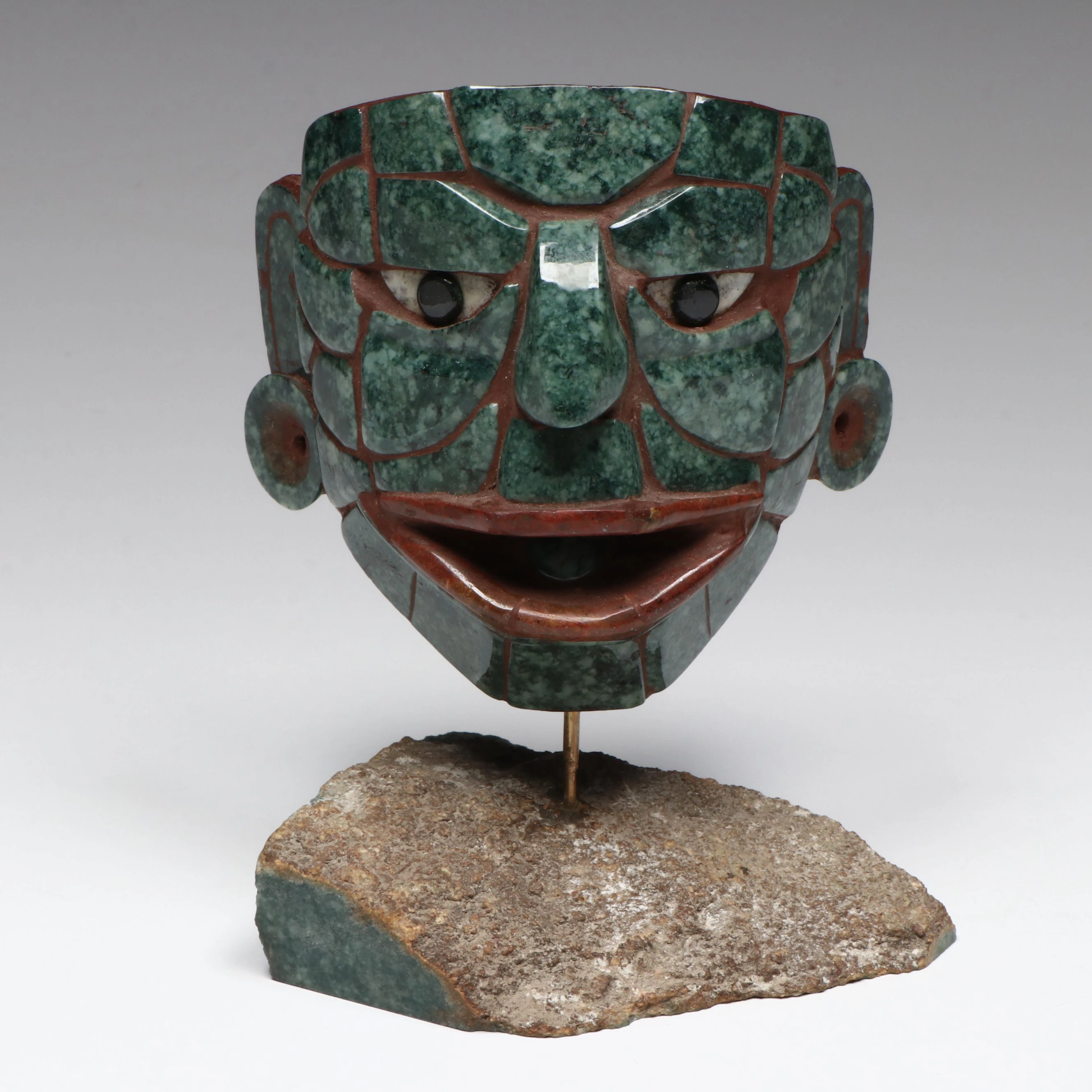 Vintage Maya Lord of El Naranjo Replica Mask