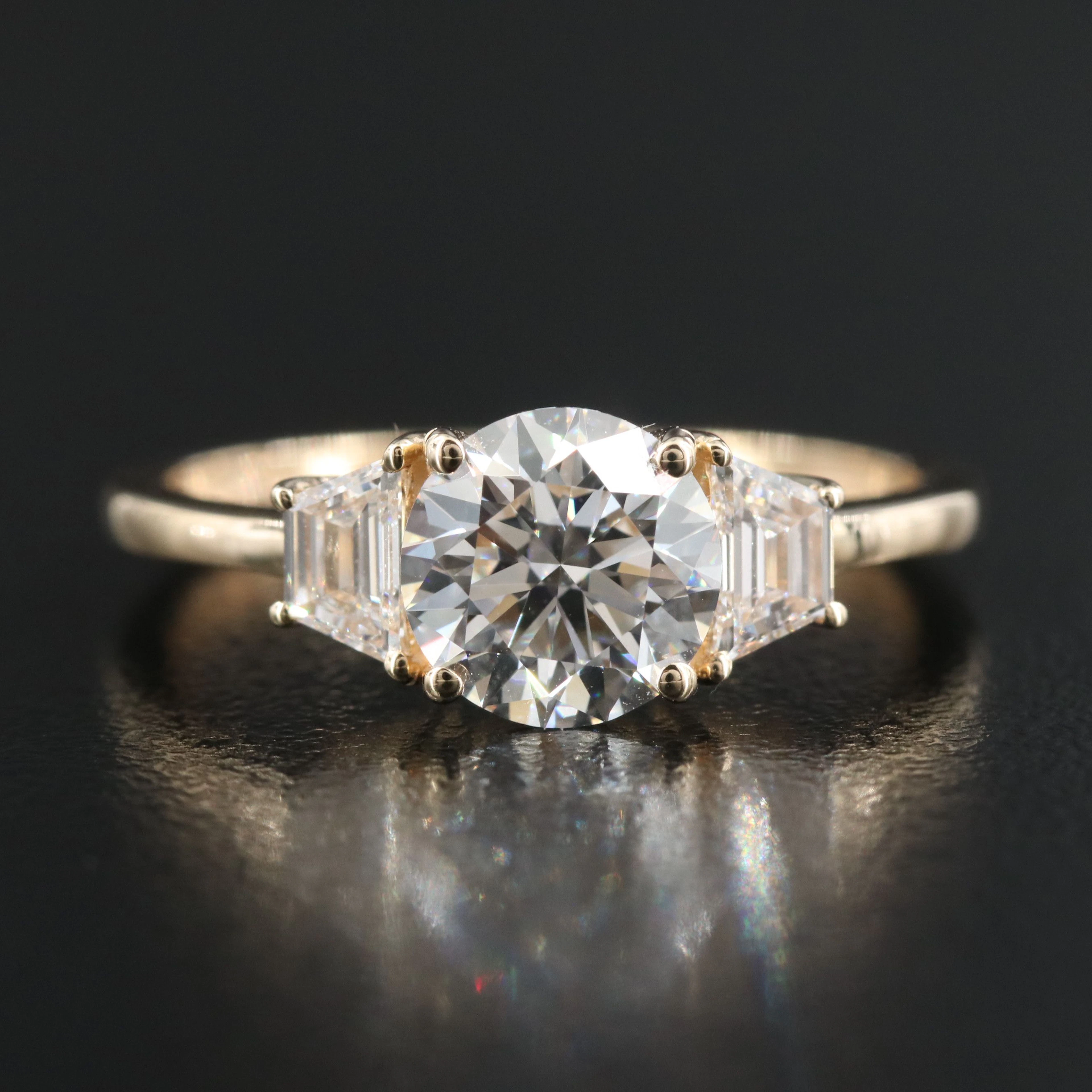 14K 1.58 CTW Lab Grown Diamond Ring with IGI Report