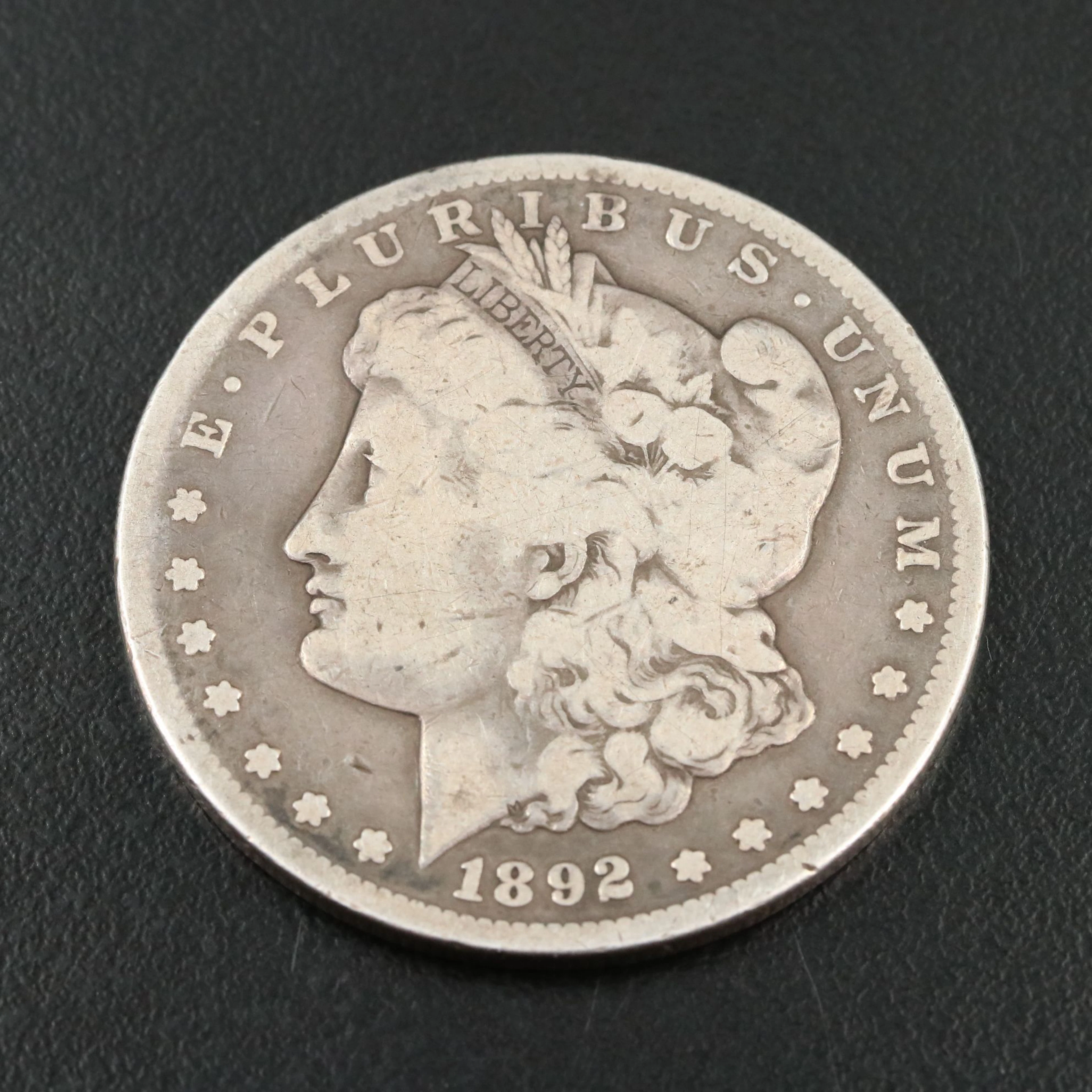 1892-CC Morgan Dollar