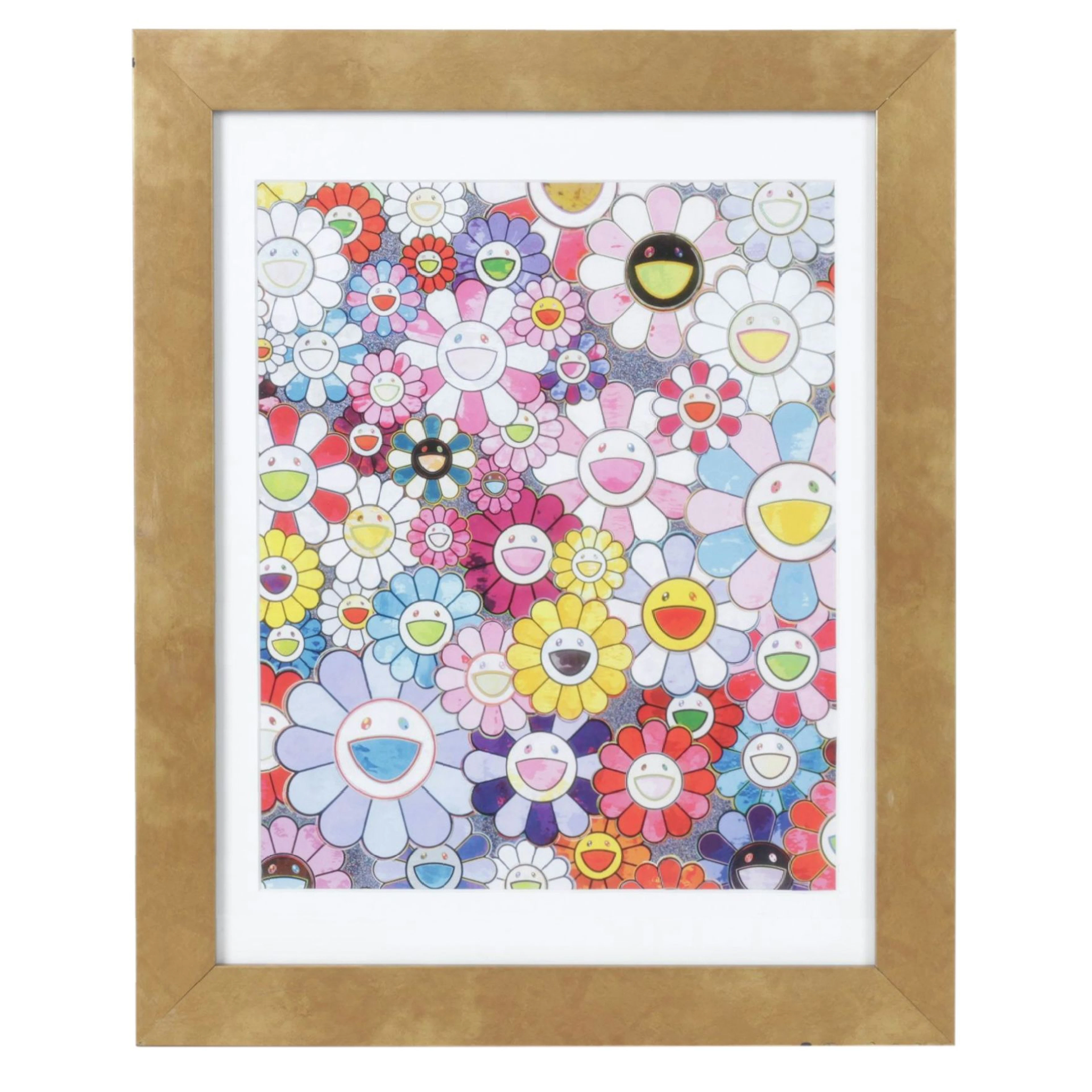 Offset Lithograph After Takashi Murakami "Shangri-La Pink (Detail)", 2018