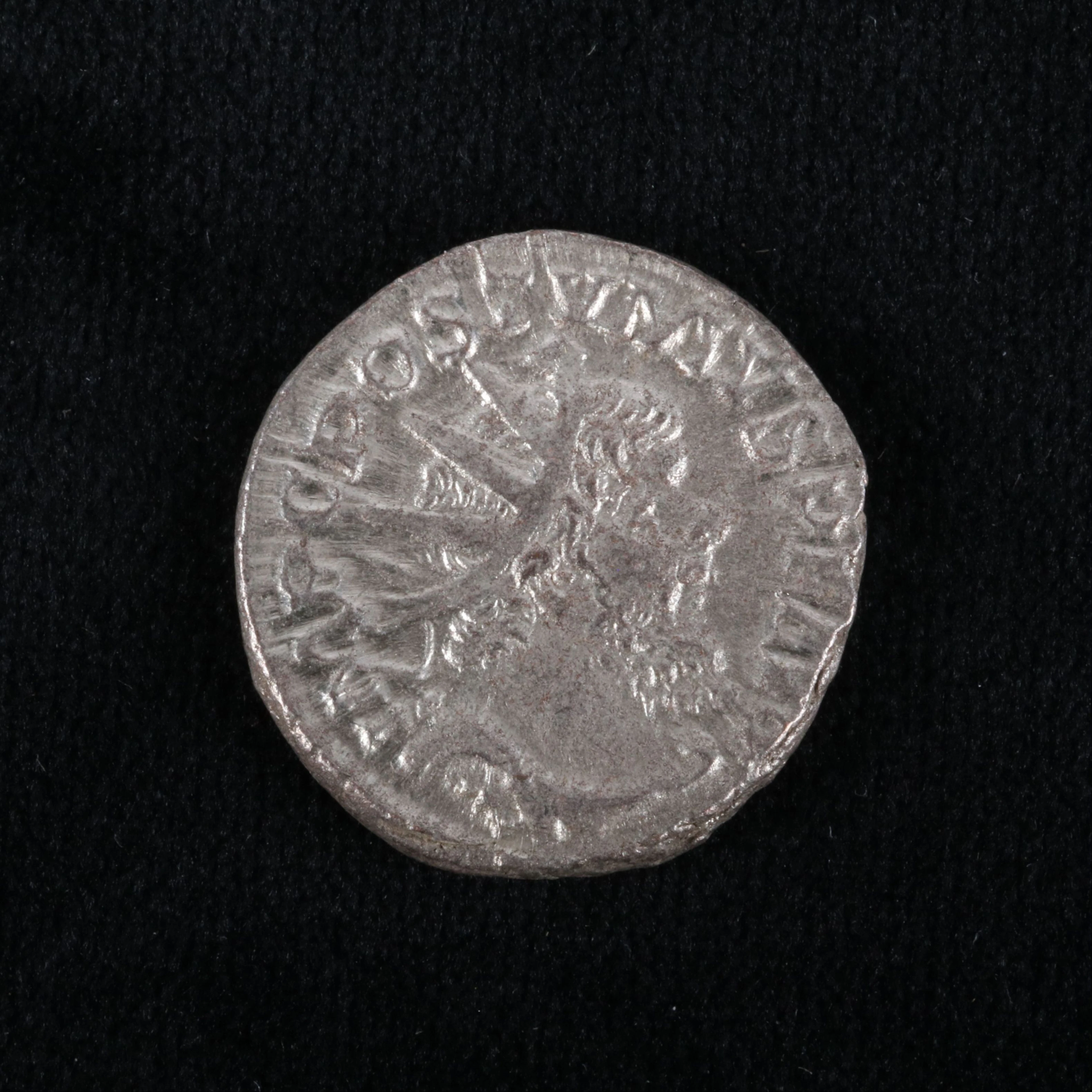 Ancient Roman Imperial AR Antoninianus Coin of Postumus, ca. 260 A.D.