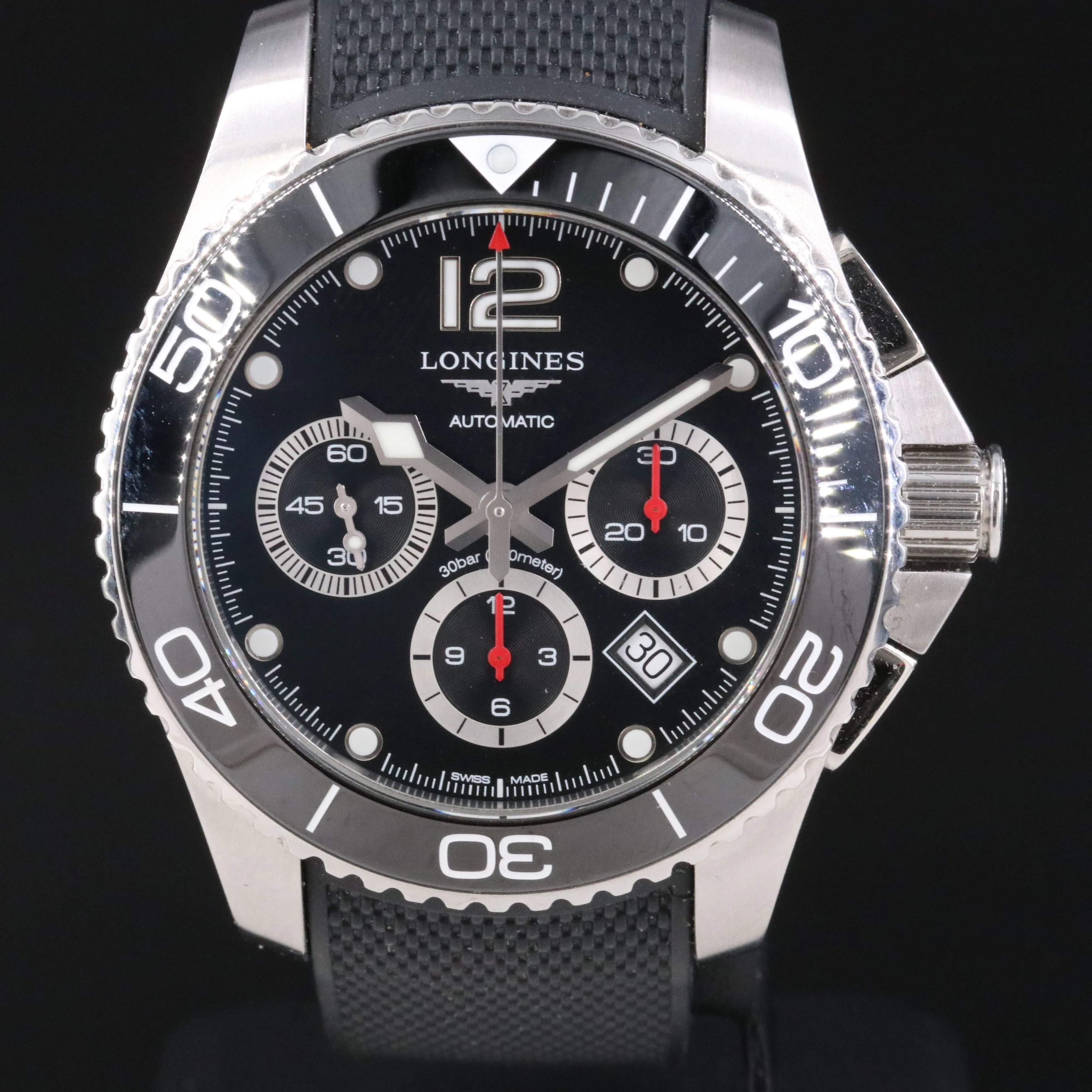 Longines HydroConquest Chronograph Automatic Watch L3.883.4