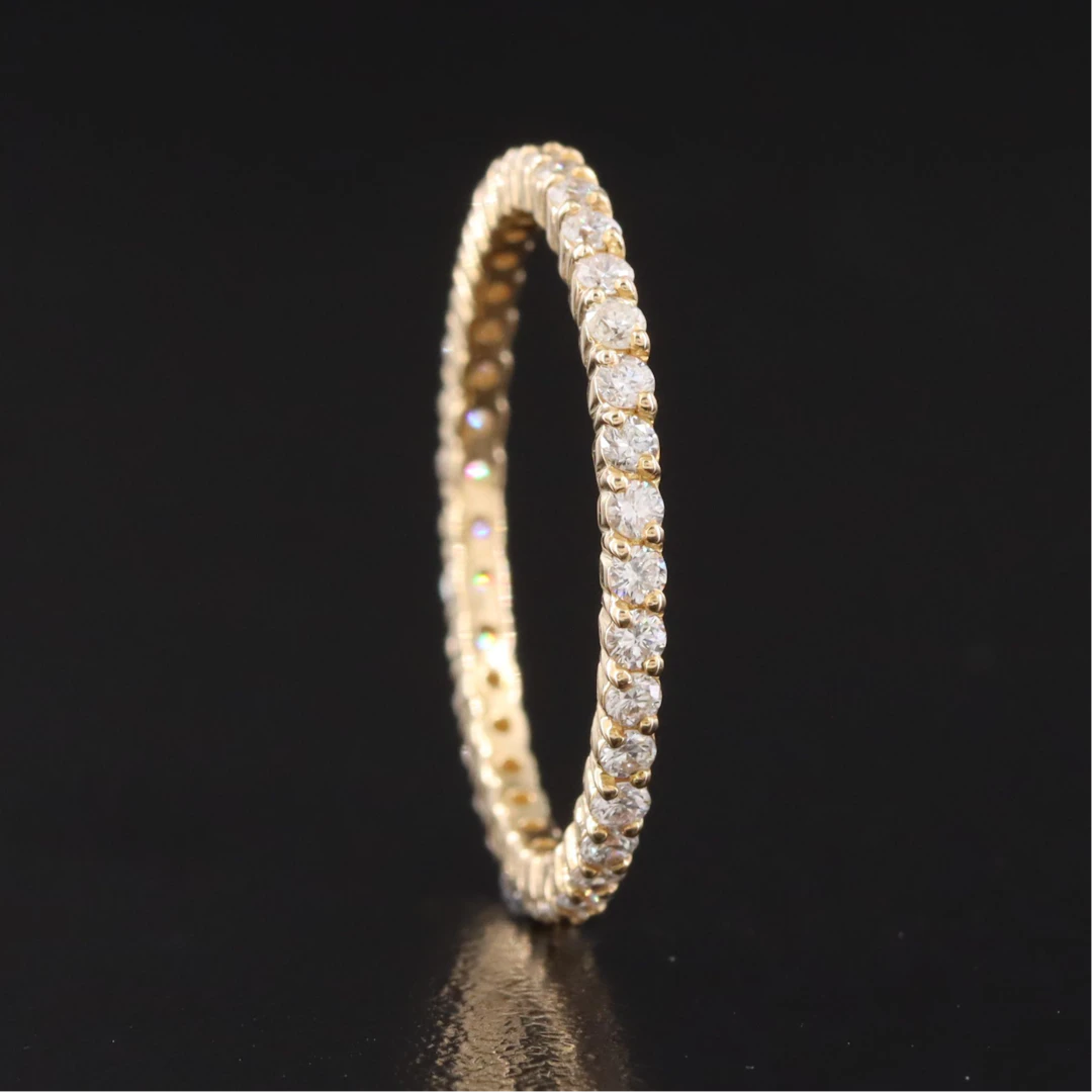 14K 0.60 CTW Diamond Eternity Band