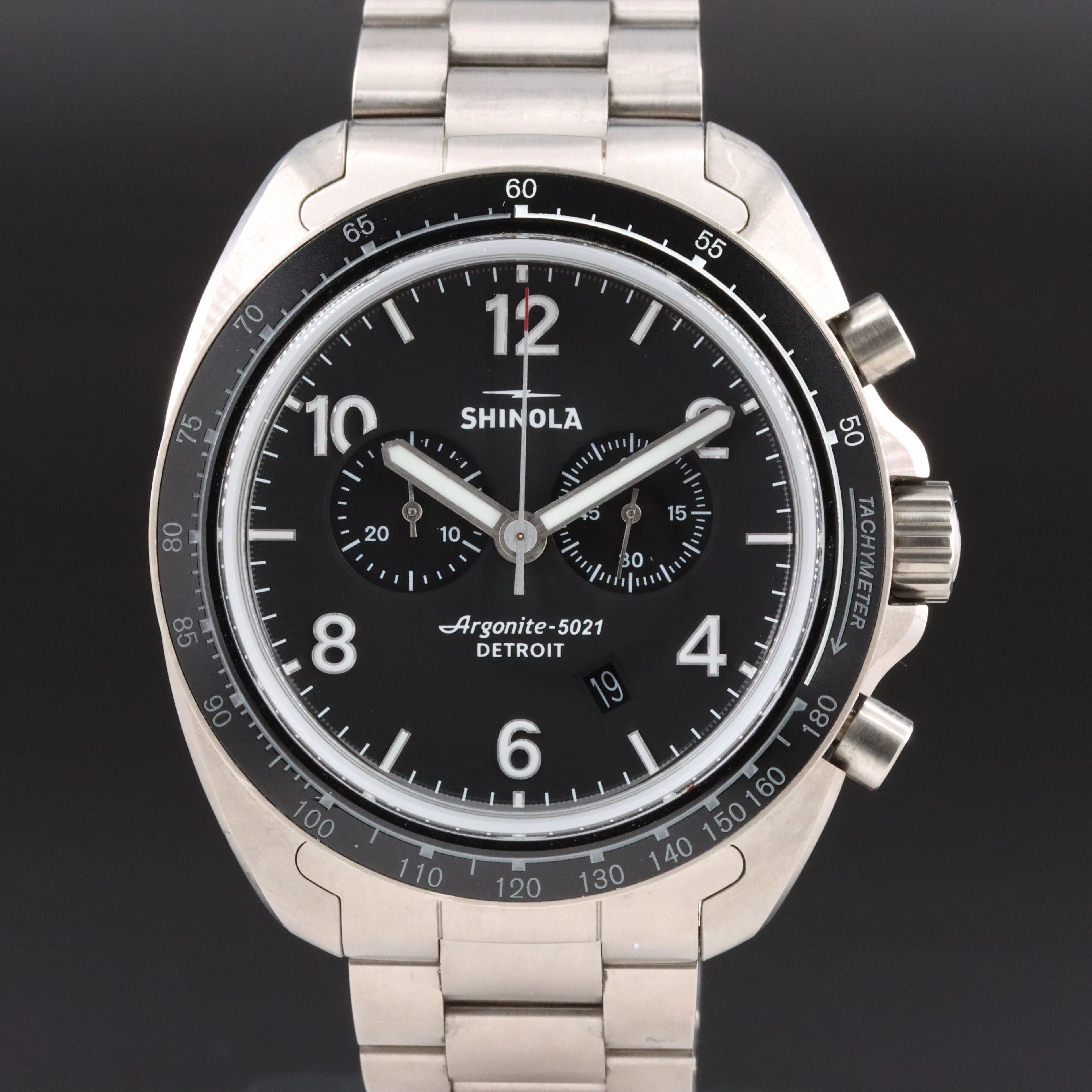 Shinola Rambler 600 Chronograph 45mm Quartz Watch