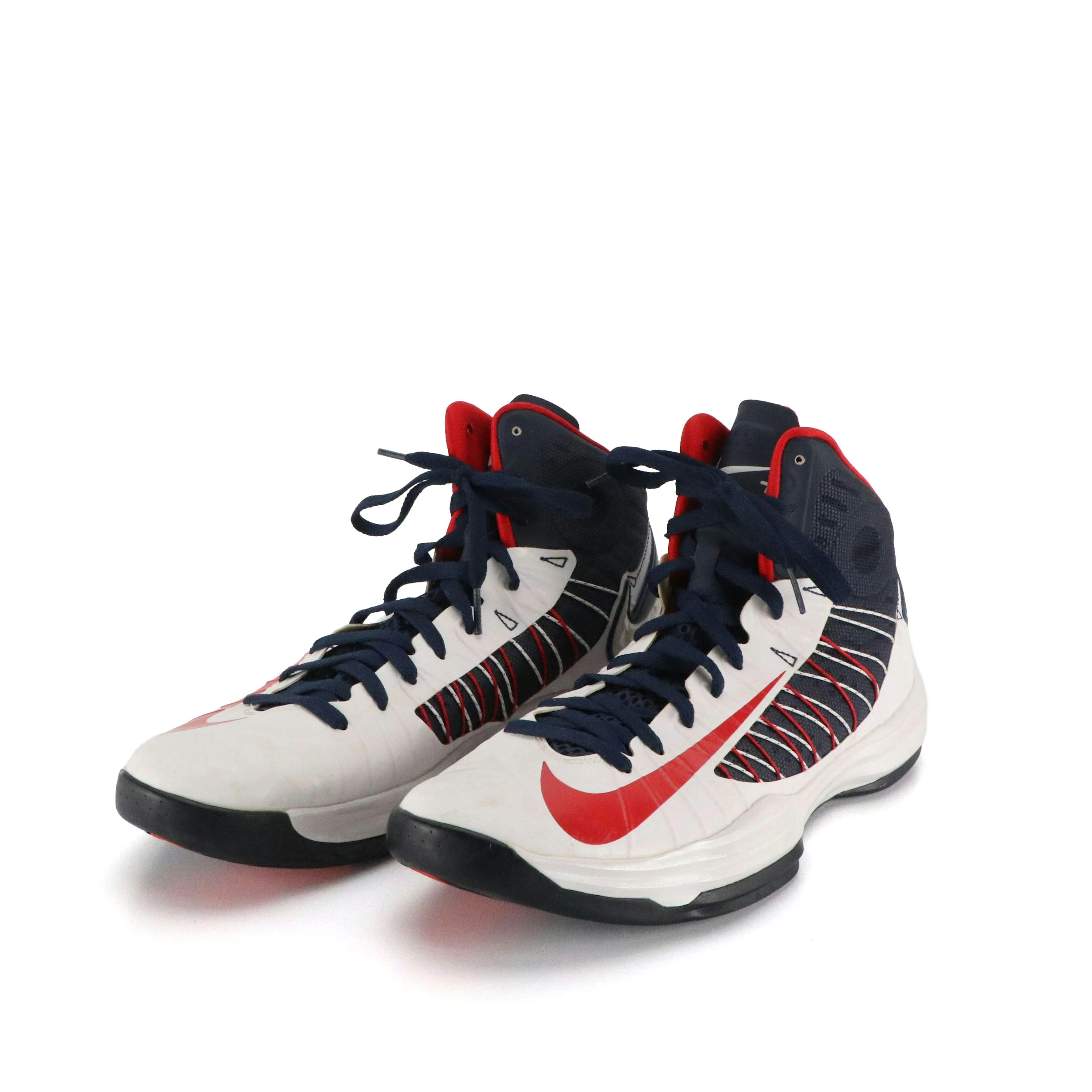 Men's Nike Lunar Hyperdunk + Sport Pack Basketball Shoes in USA Colorway