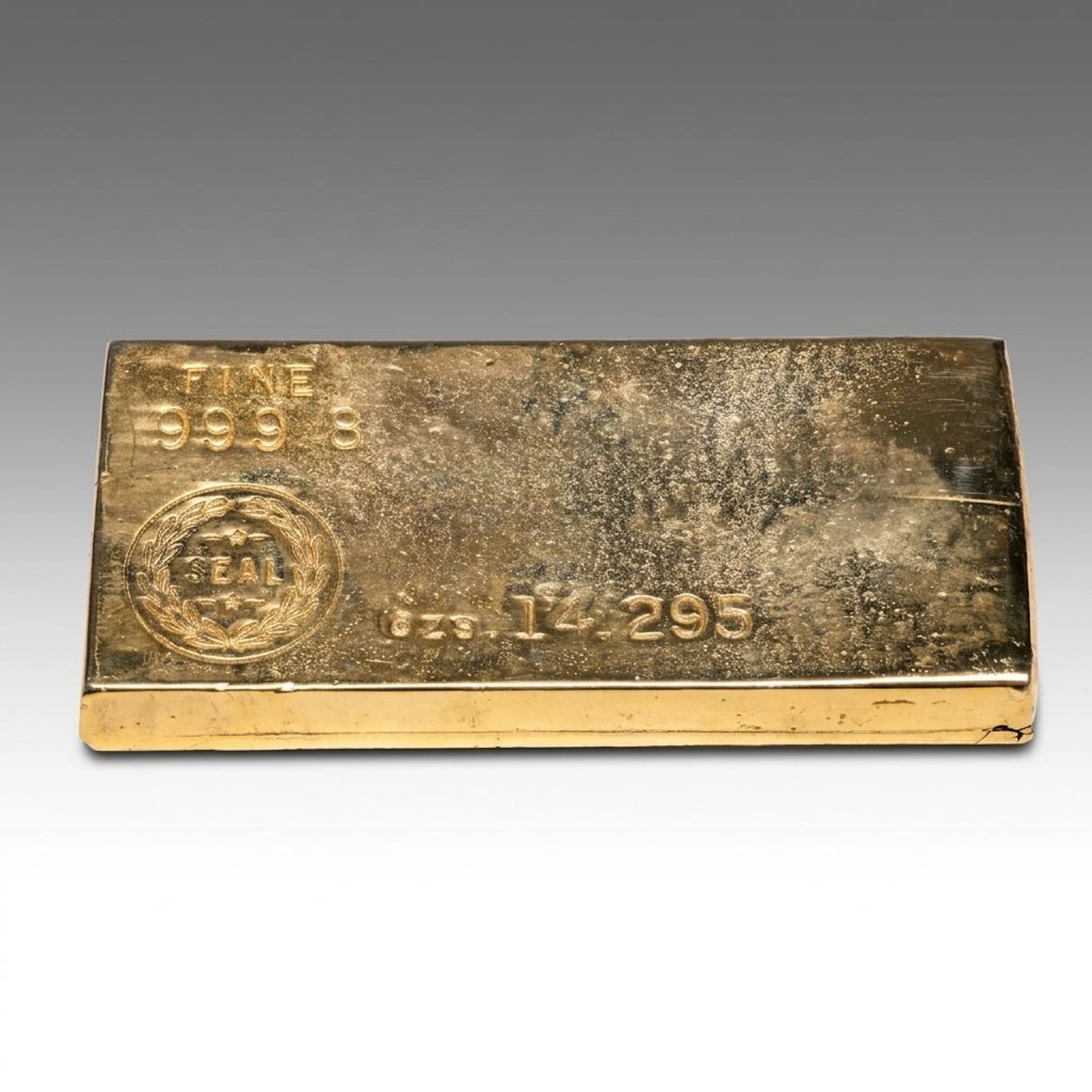 United States Treasury Lead Gold Bar Replica