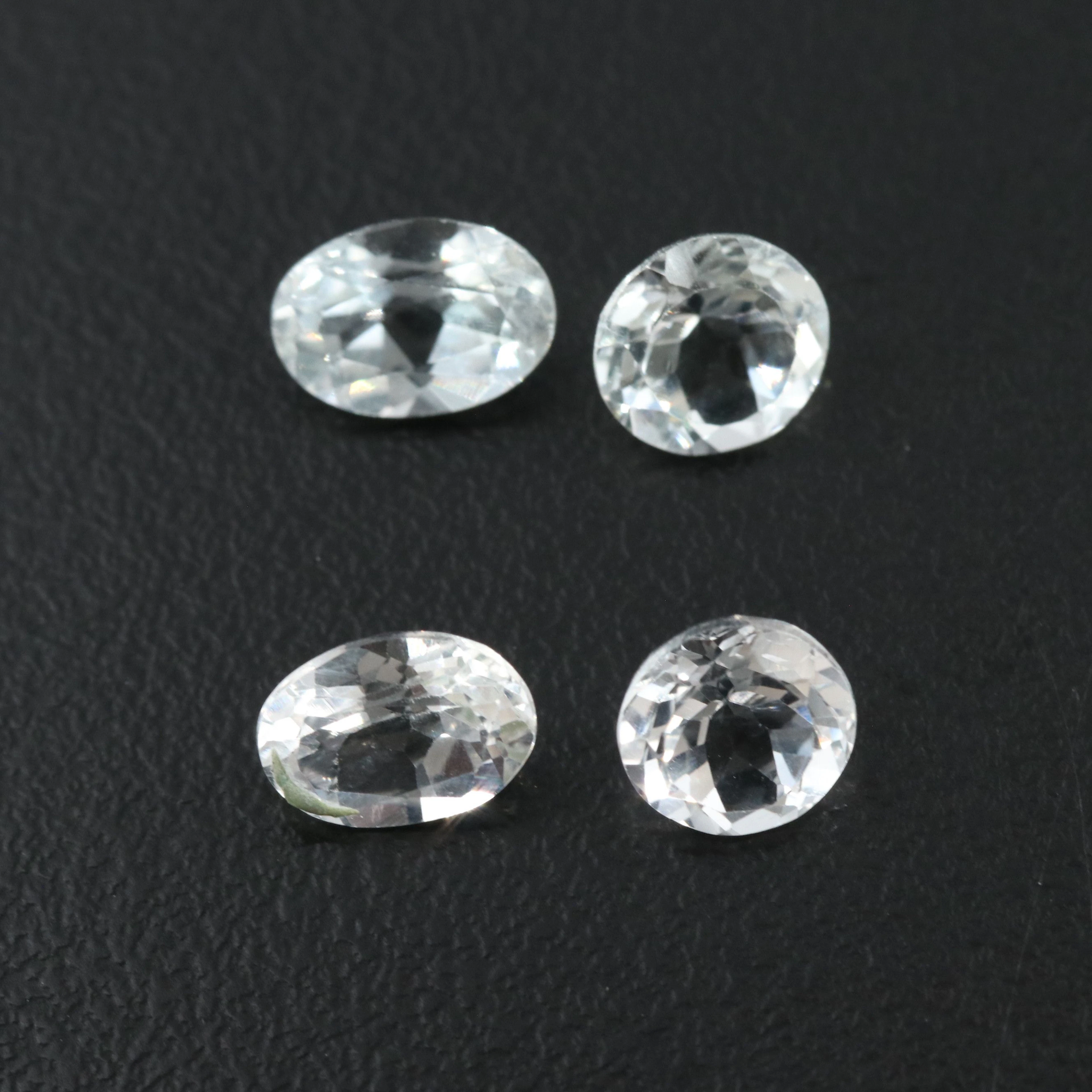 Loose 3.81 CTW White Topaz Lot