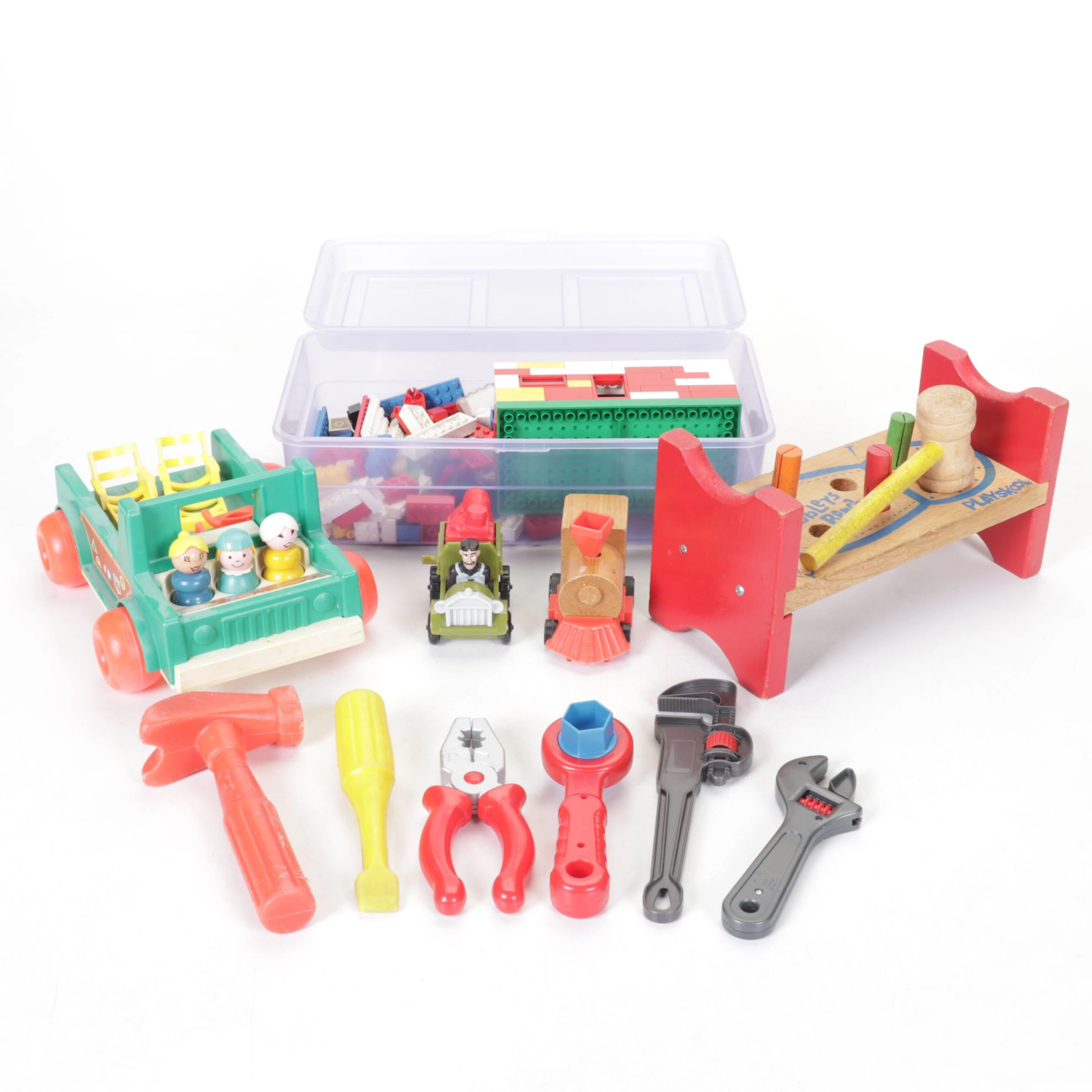 Pretend Play Toys with Fisher-Price, PlaySkool, and Lego
