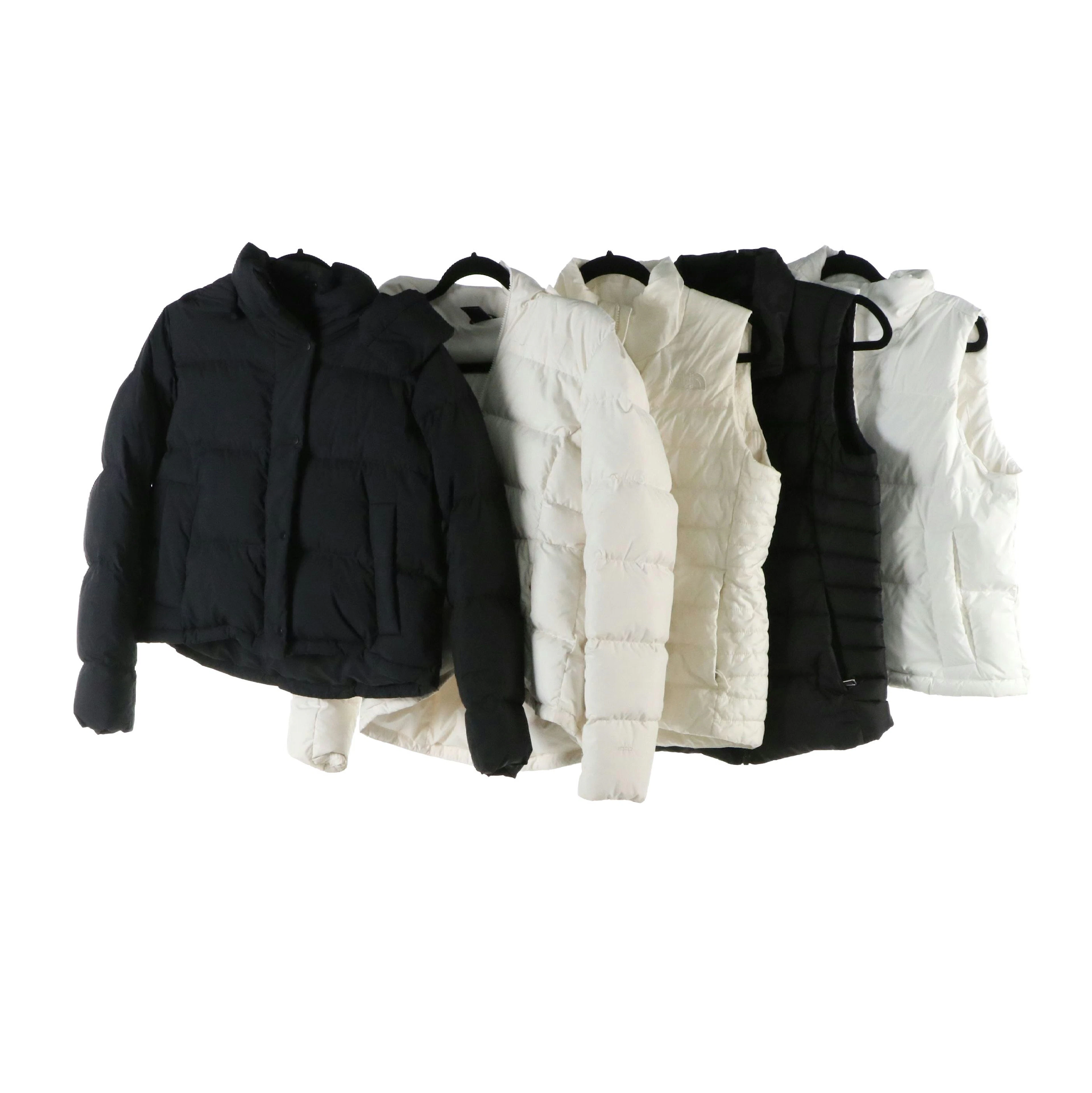 The North Face and Lululemon Puffer Jackets and Puffer Vests