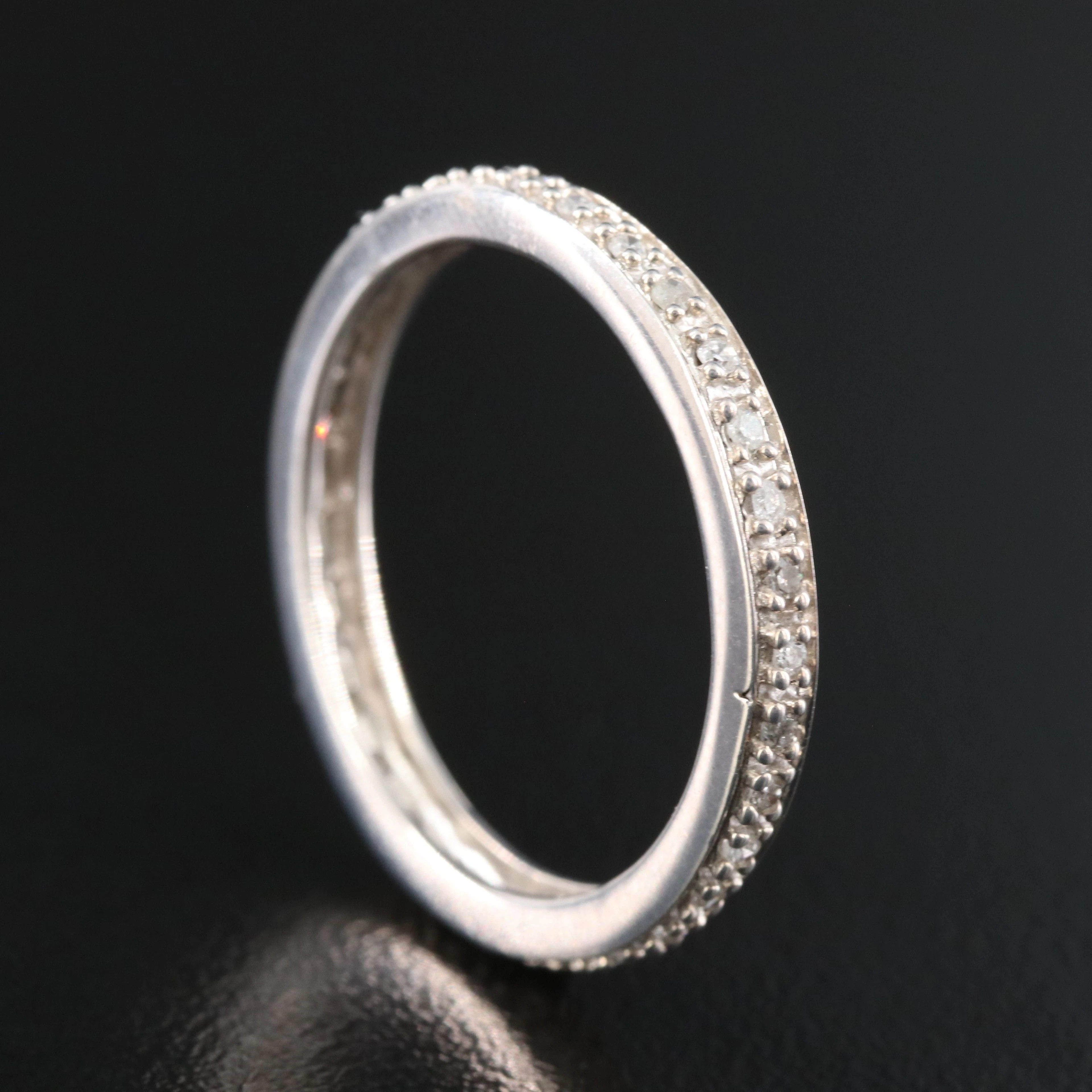 10K 0.23 CTW Diamond Eternity Ring