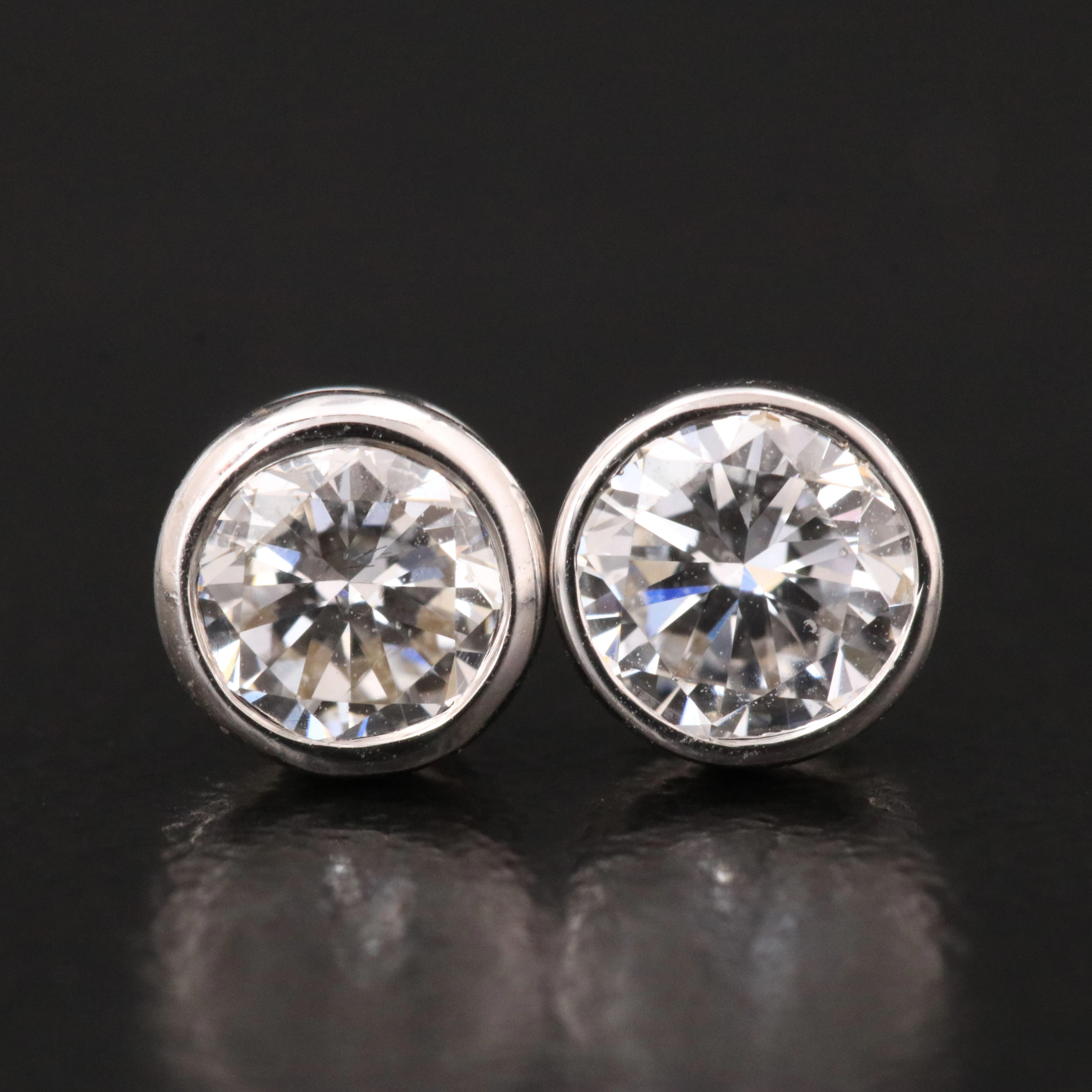 14K 1.02 CTW Lab Grown Diamond Stud Earrings