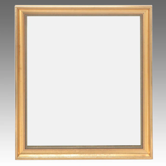 Gilt Finish Wooden Wall Mirror
