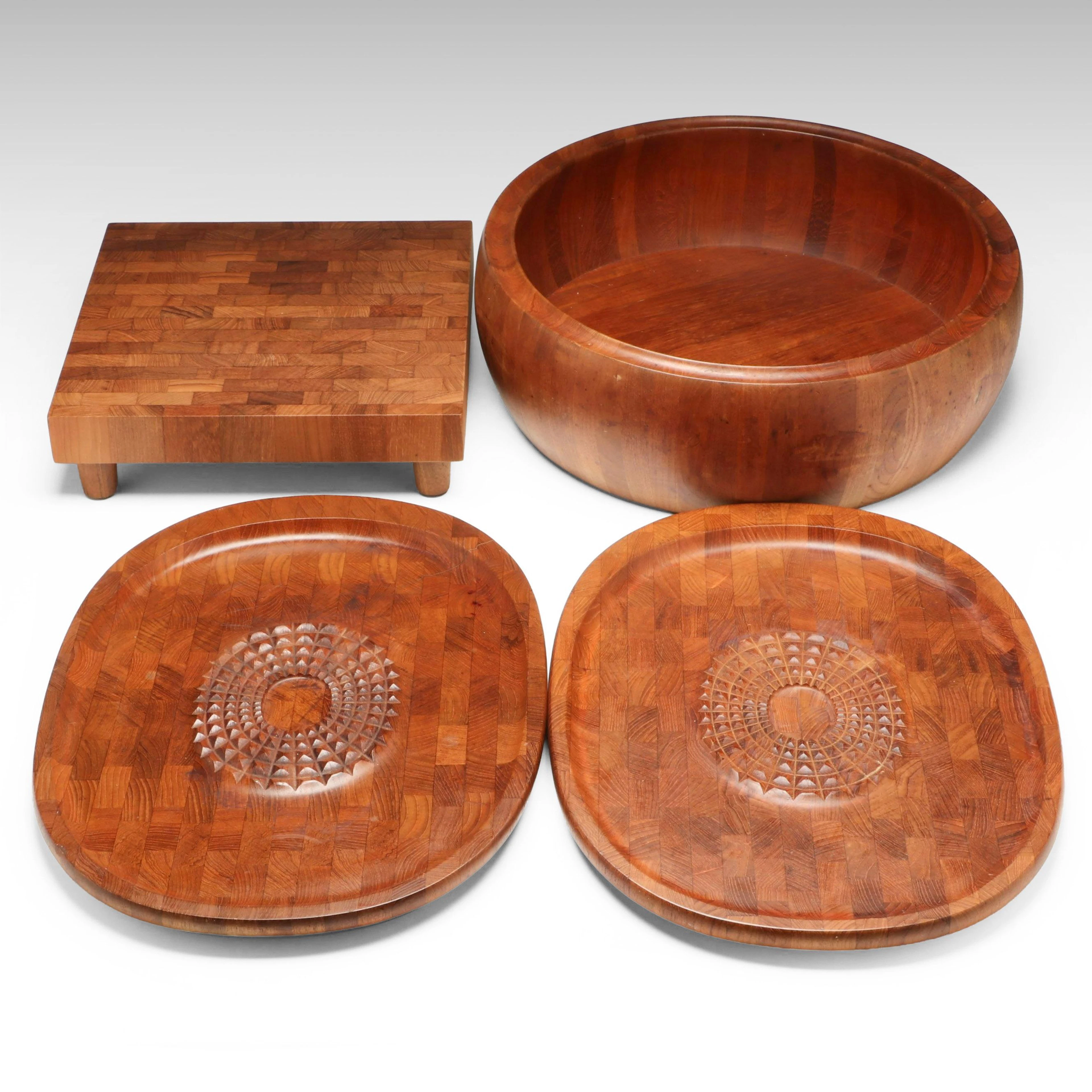Digsmed and More Danish Modern Style Wooden Serveware