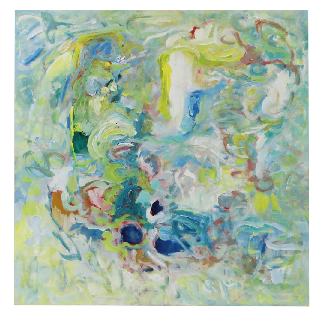 Saul Gefen Abstract Acrylic Painting "The Dream," 2026