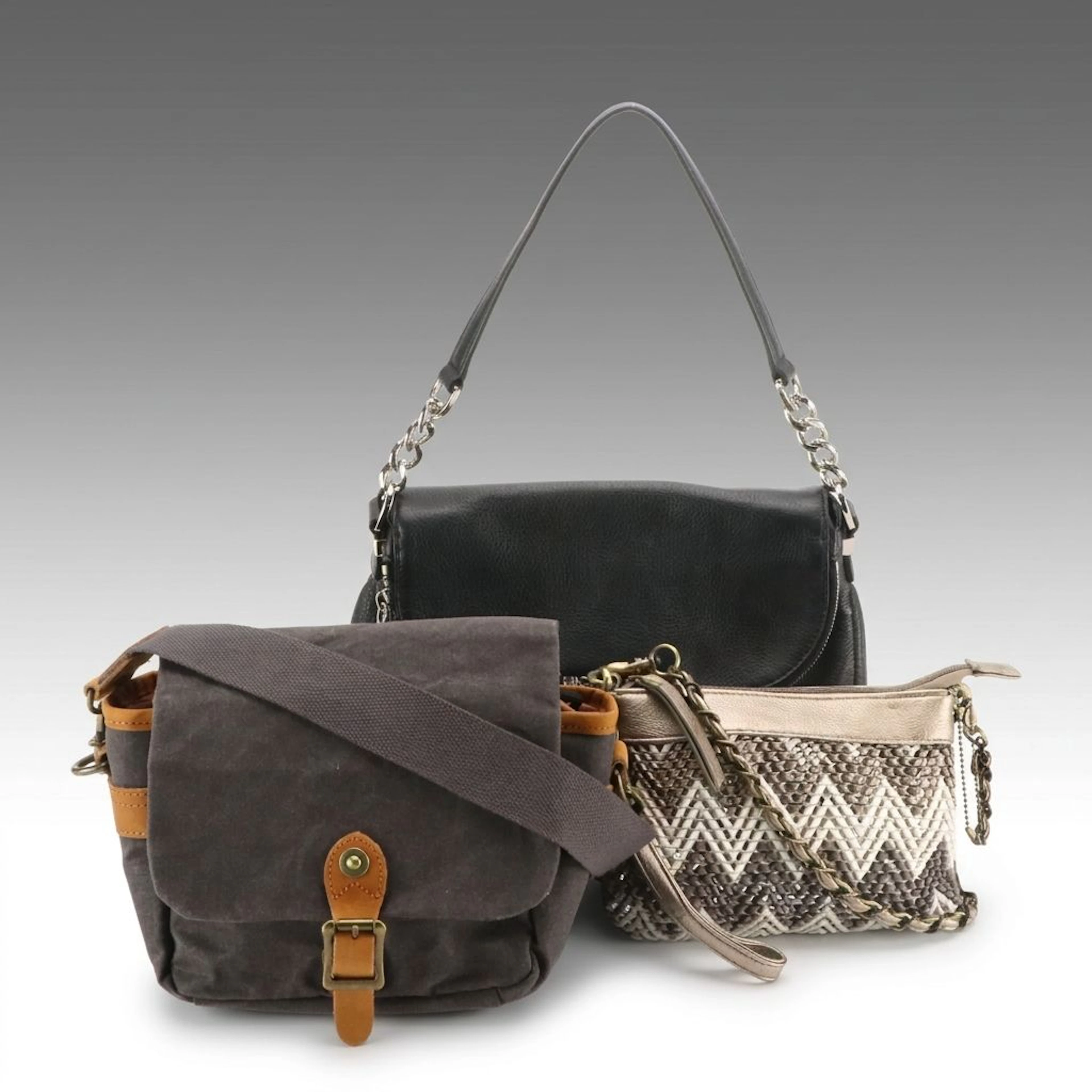 Michael Kors Bedford Tassel Shoulder Bag, Big Buddha Crossbody, & Other